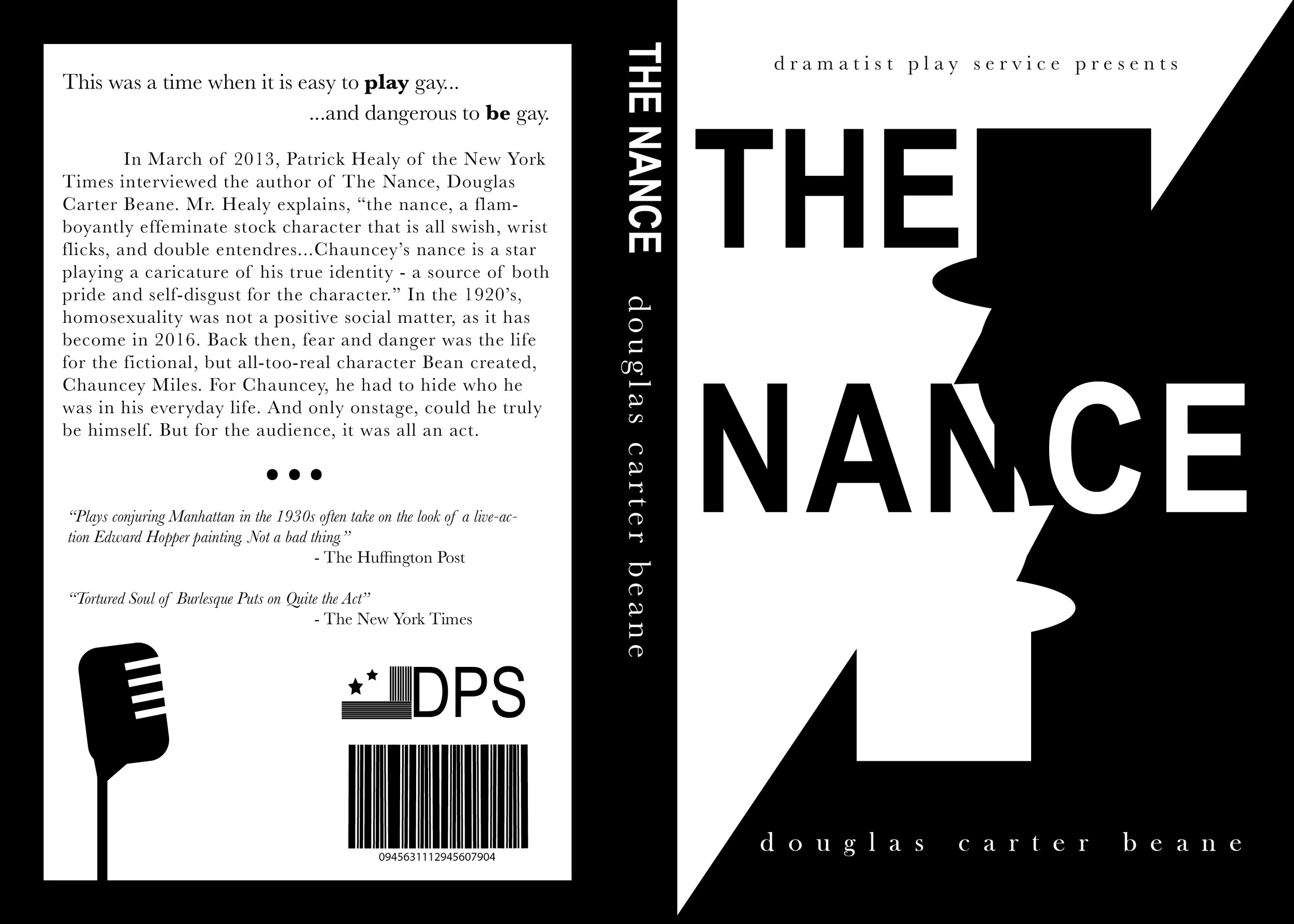   Mock Book Cover for “The Nance”  //  Natick High School, 2015.  