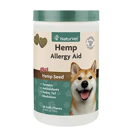 Natur-Vet Hemp Allergy Aid for Dogs