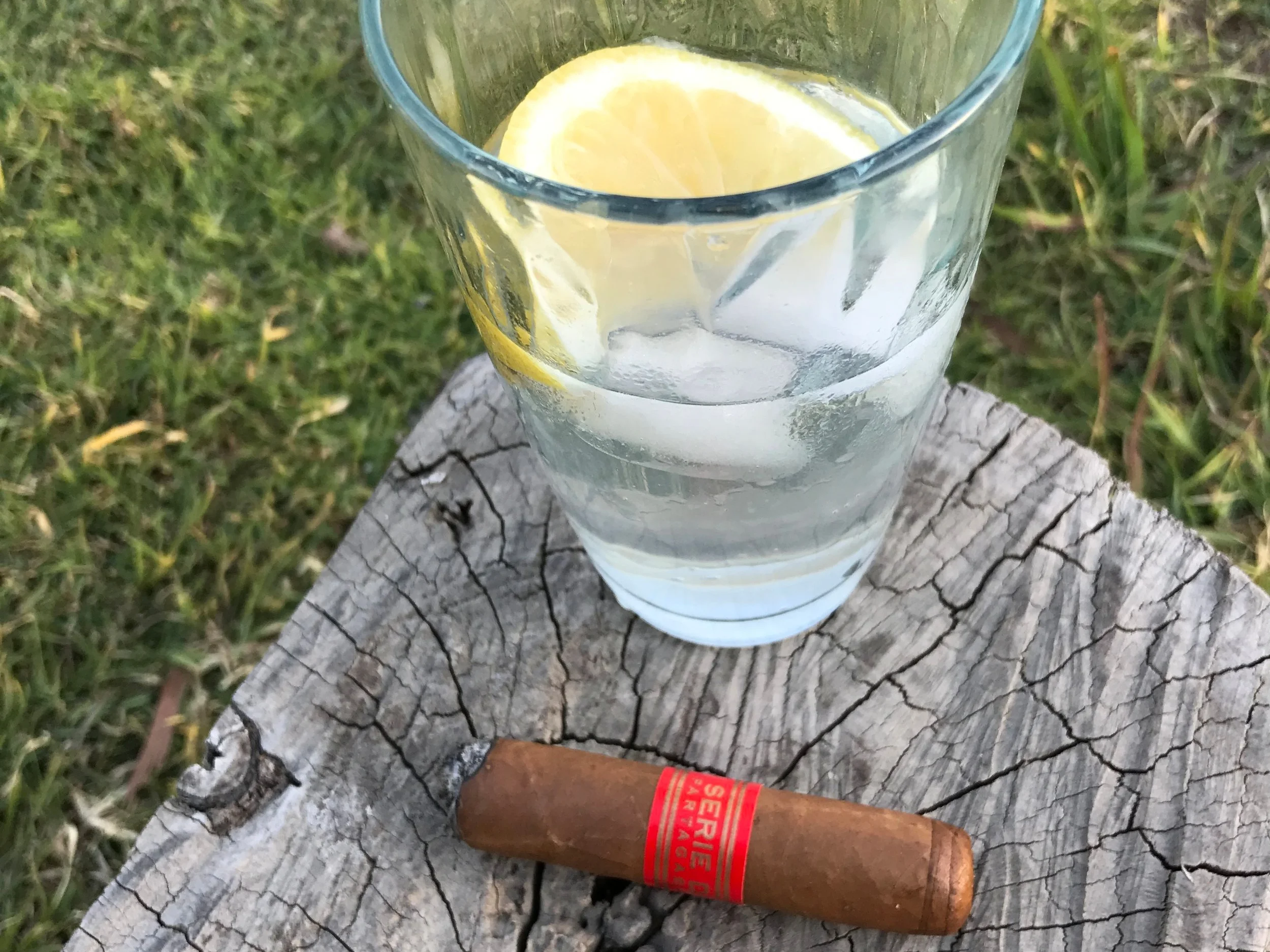 Partagas Serie D No. 4/Four Pillars Negroni Gin