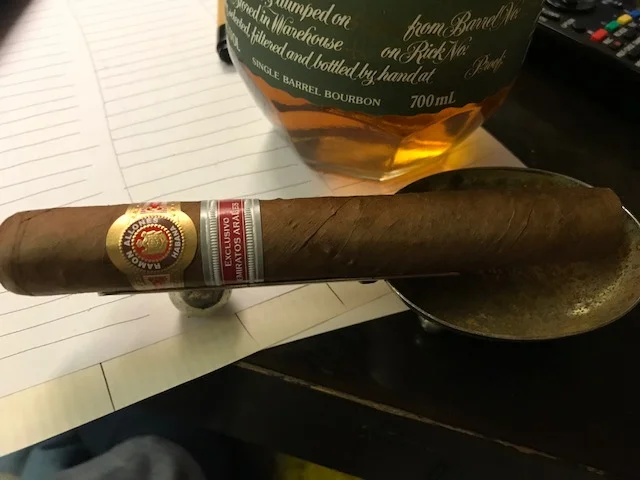 Ramon Allones Regional Release ‘La Palmira’ Arab Emirates 2016 - Blanton’s Single Barrel Special Reserve Bourbon - Rymill ‘June Traminer (Botrytis Gewurztraminer) 2013 (half).