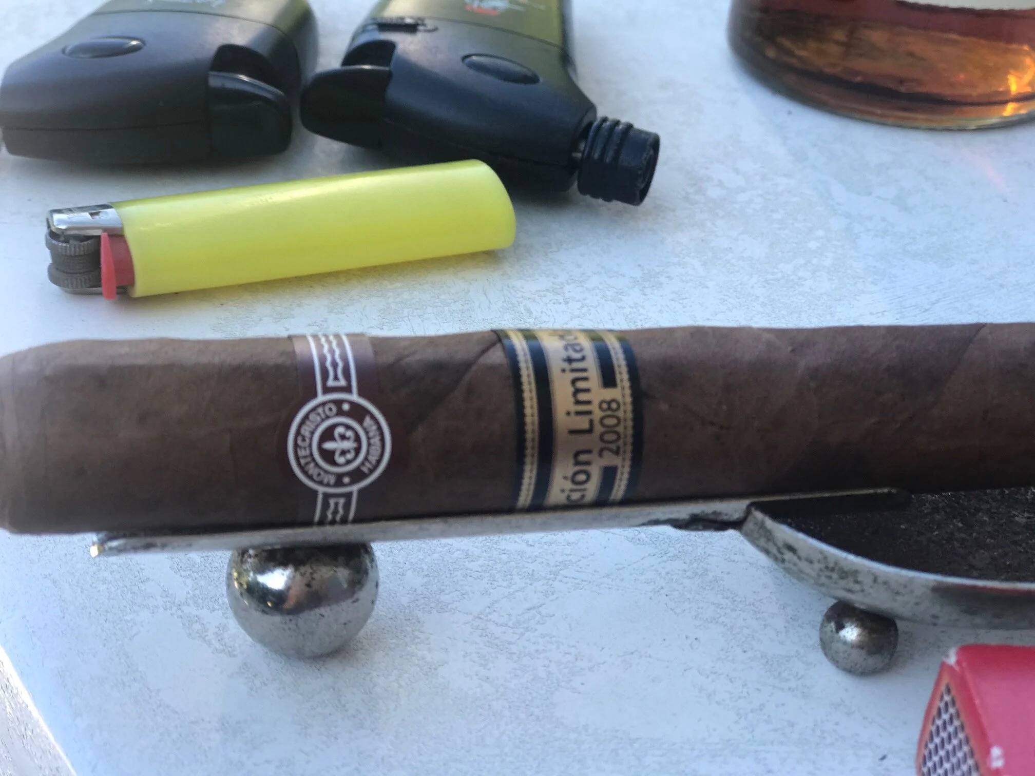 Montecristo LE Sublimes 2008 - Havana Club Barrel Proof Rum (Flor de Cana 7-Year-Old Rum).