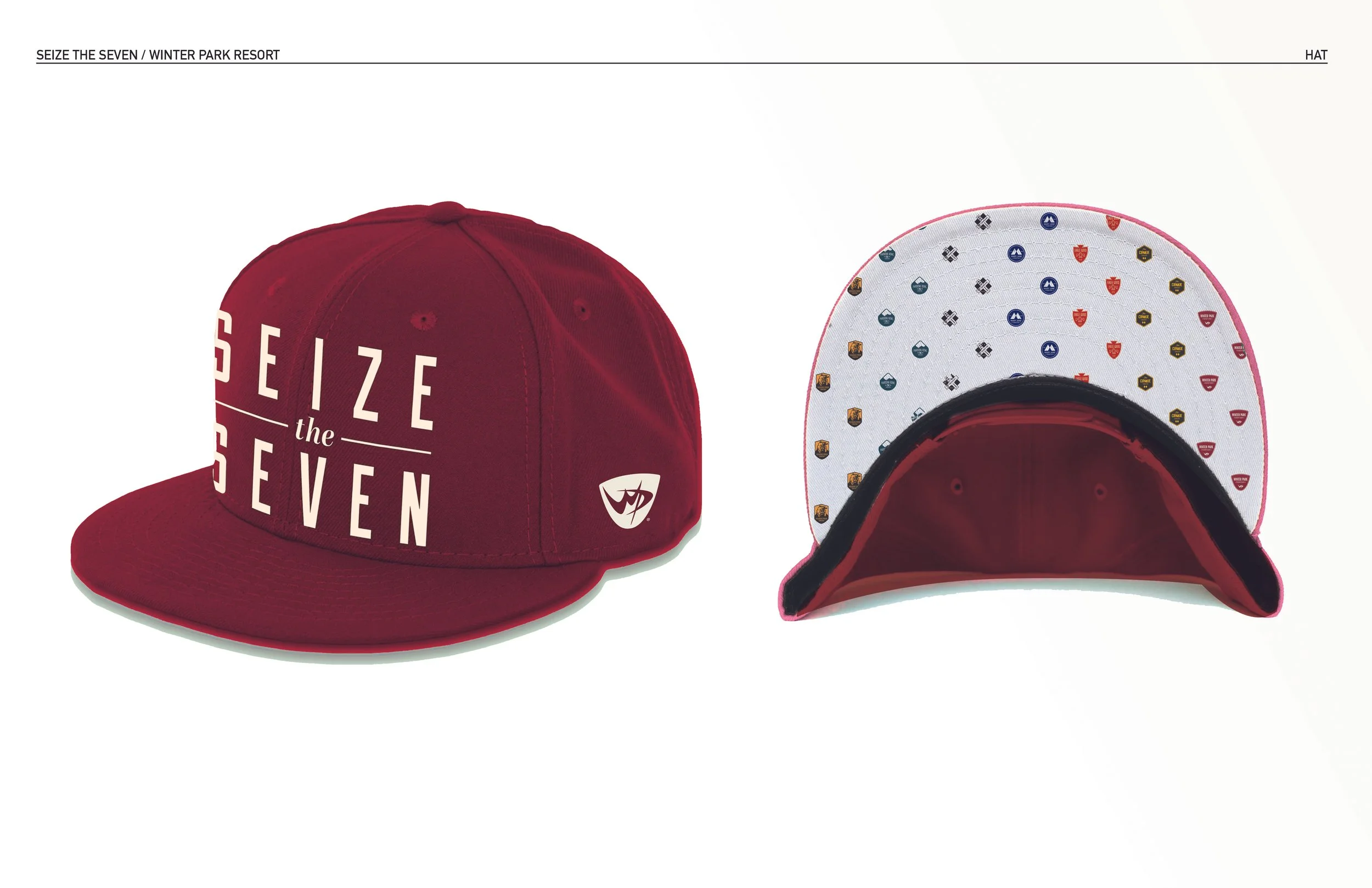  Seize the seven territories of winter park resort. Campaign hat. 