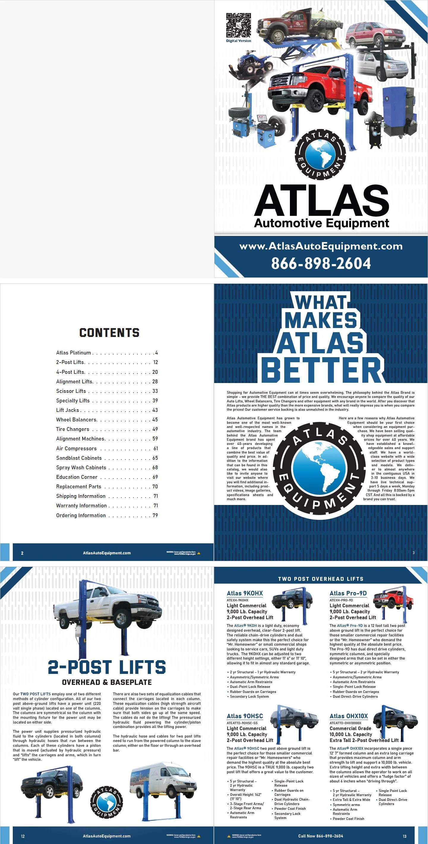 Atlas brand Catalog (Sample)