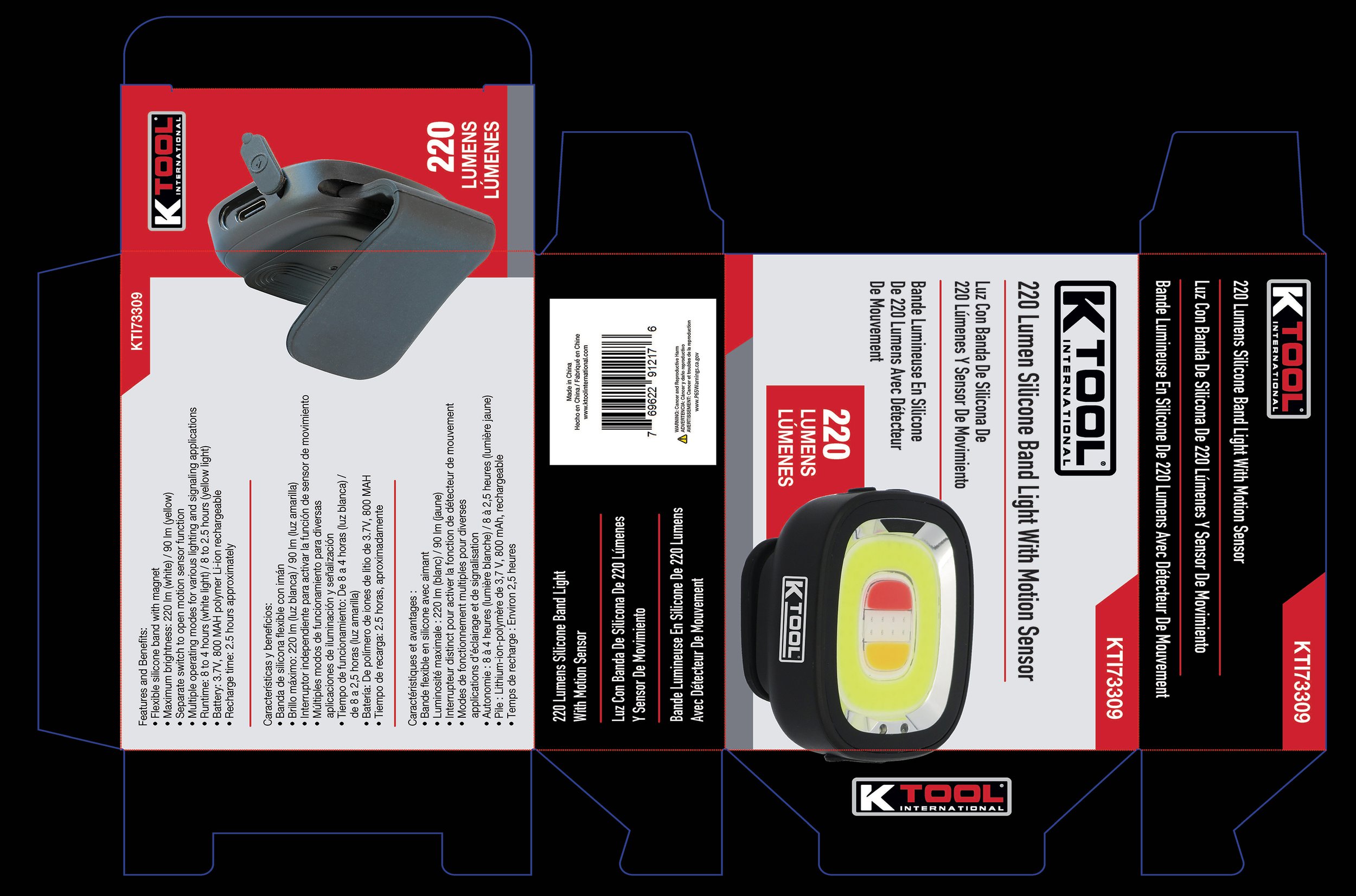 K-Tool light package design