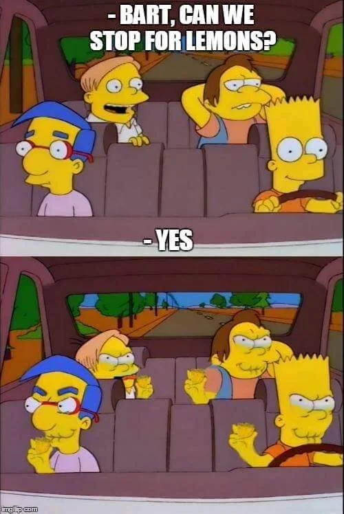 The Best Simpsons Lemon Memes Four Finger Discount The Best Simpsons Lemon Memes Four Finger Discount