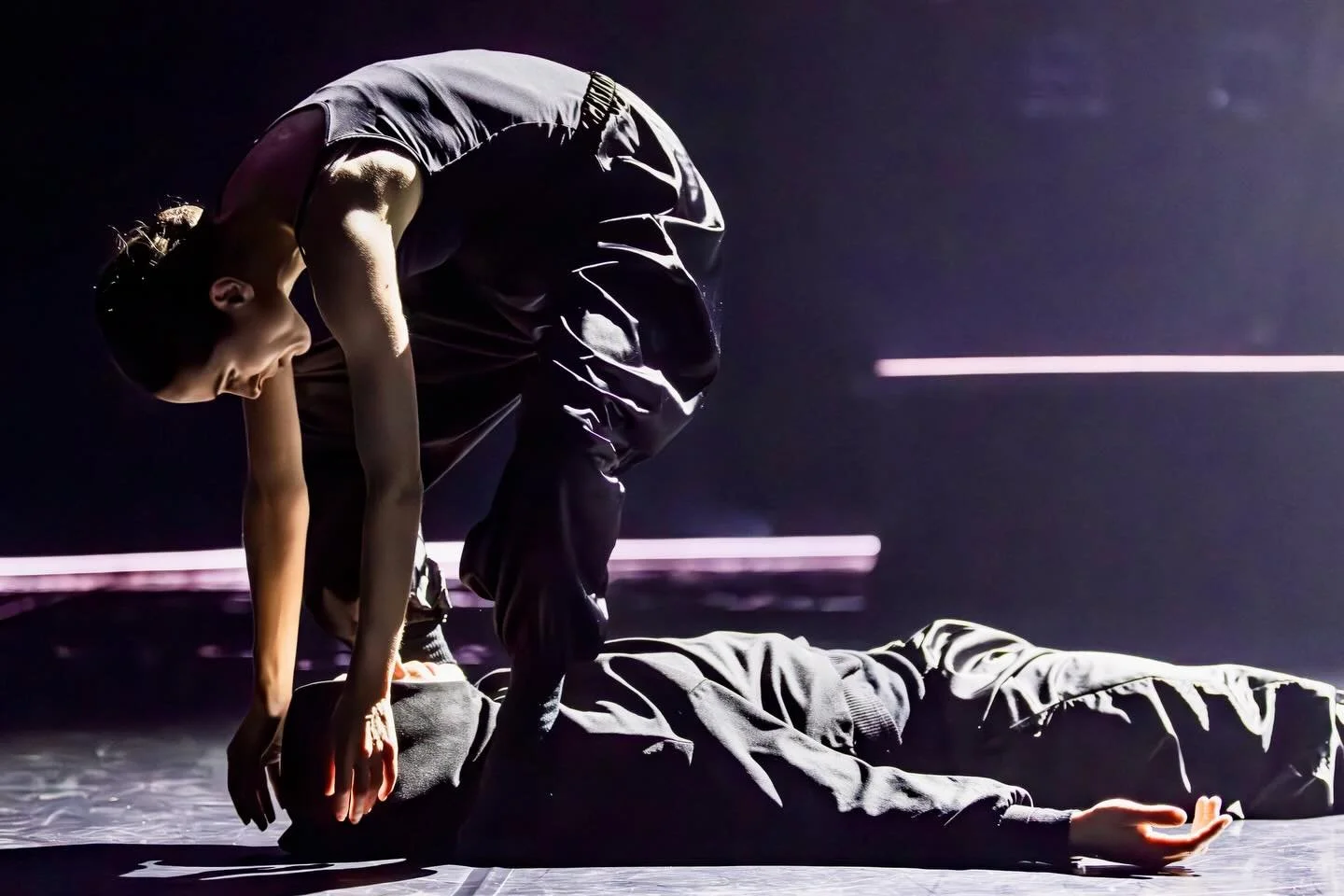 A a | a B :  B E N D
Aszure Barton &amp; Ambrose Akinmusire
Photo courtesy of @tolivegram #aszurebartonandartists