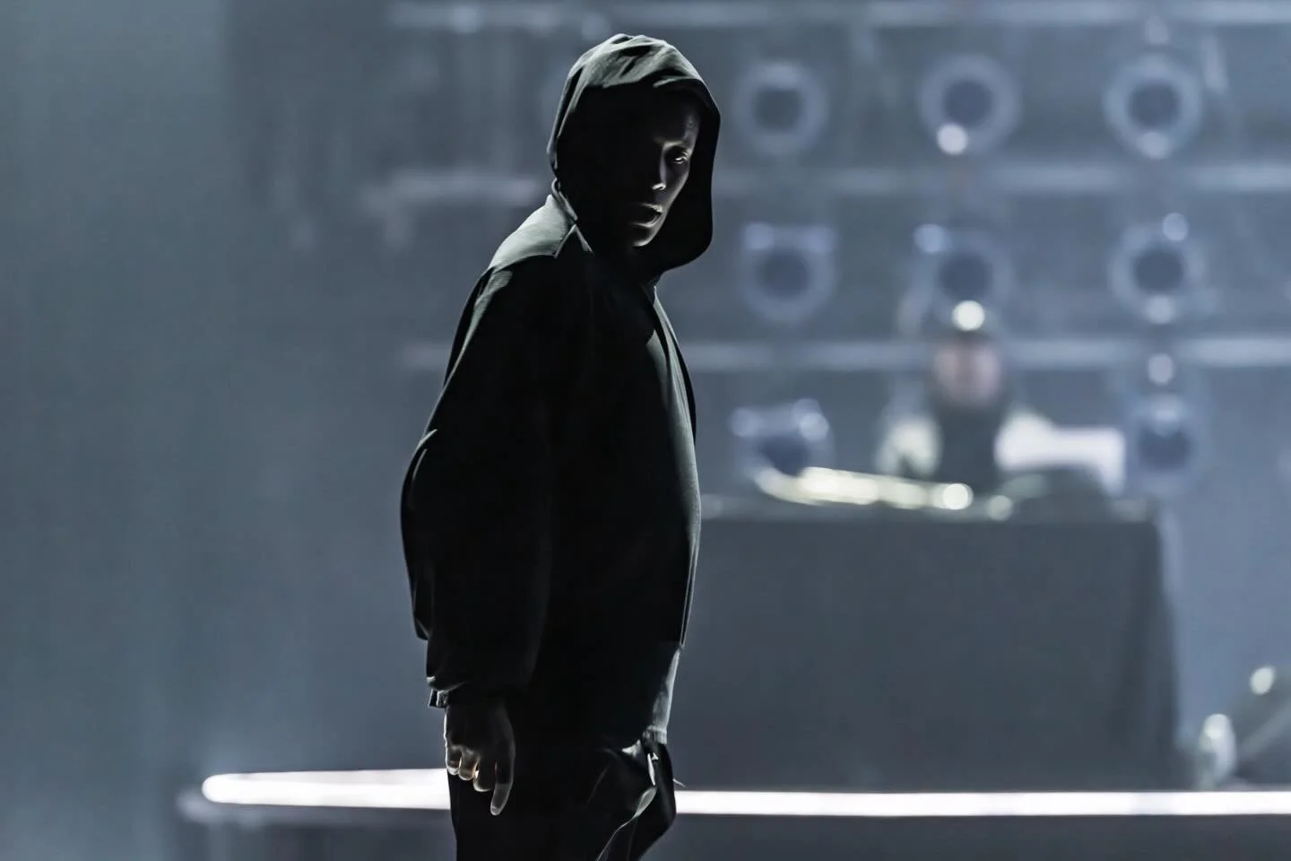 A a | a B :  B E N D
Aszure Barton &amp; Ambrose Akinmusire
Photo courtesy @tolivegram #aszurebartonandartists