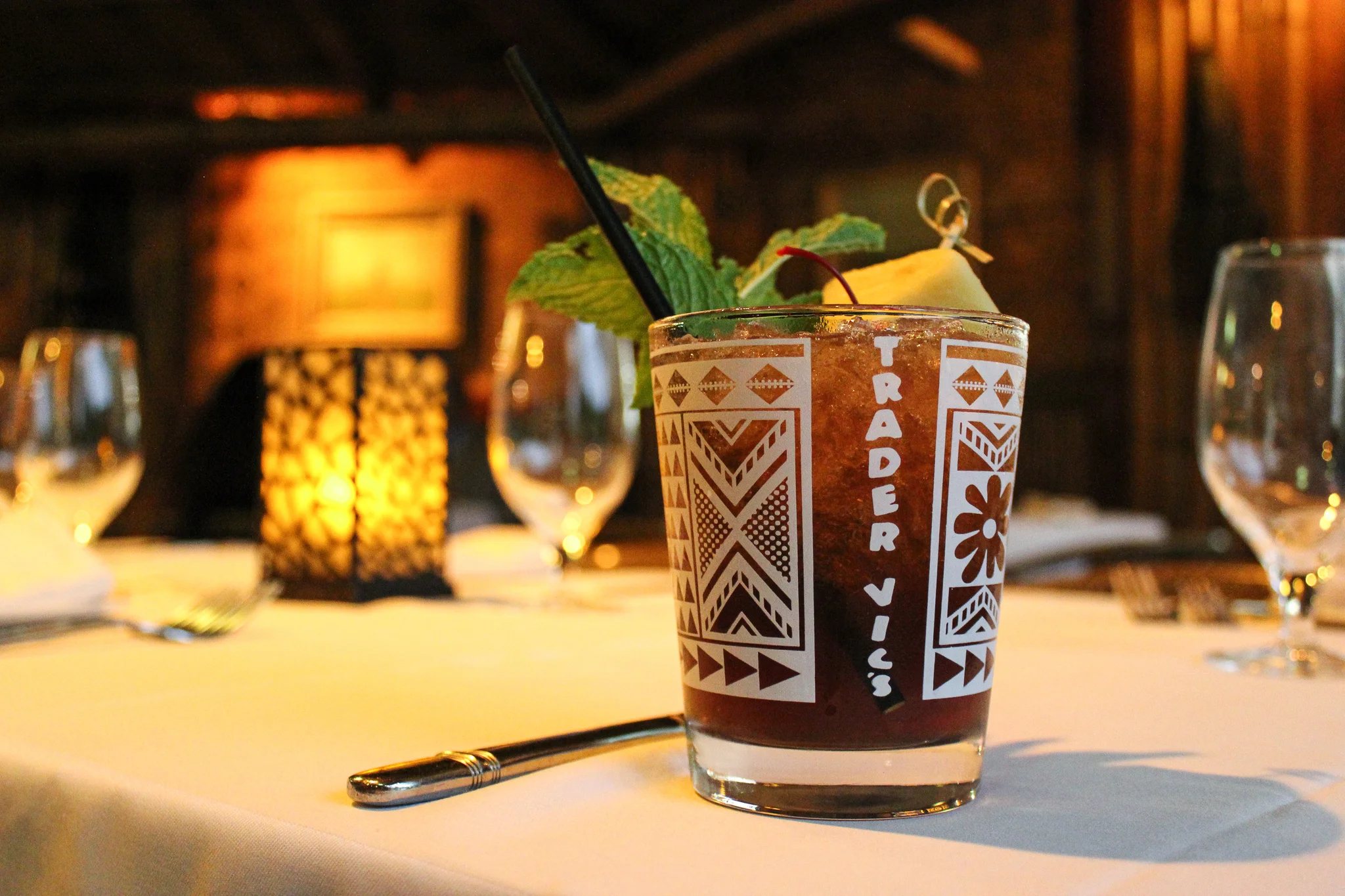 The famous Mai Tai at Trader Vic’s (c) Anna Lanfreschi