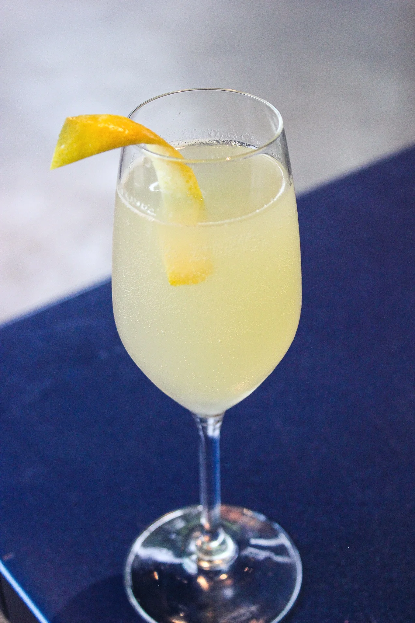 Making a classic cocktail like the French 75 lighter on calories is easier than you think (c) Anna Lanfreschi