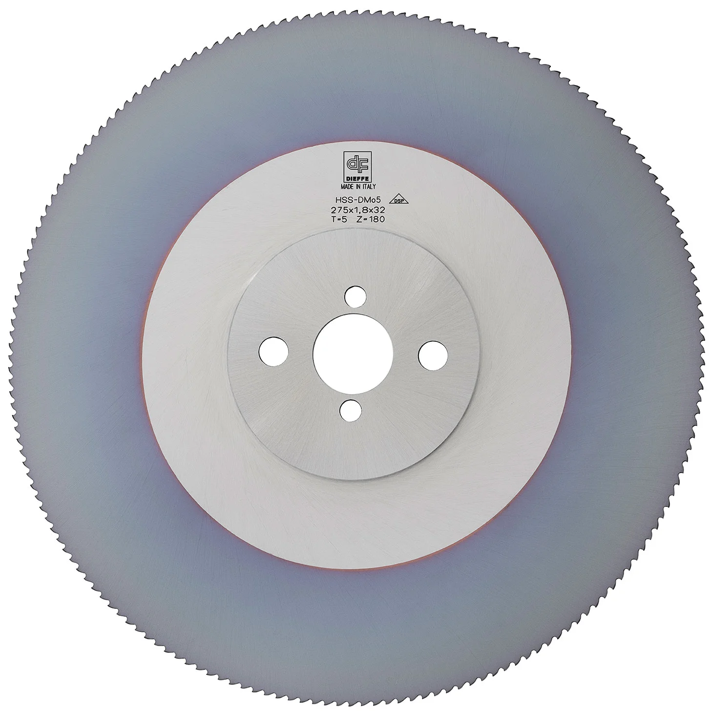 250mm X 2.0mm X 32mm HSS DM05 DIEFFE BLUE COATED COLDSAW