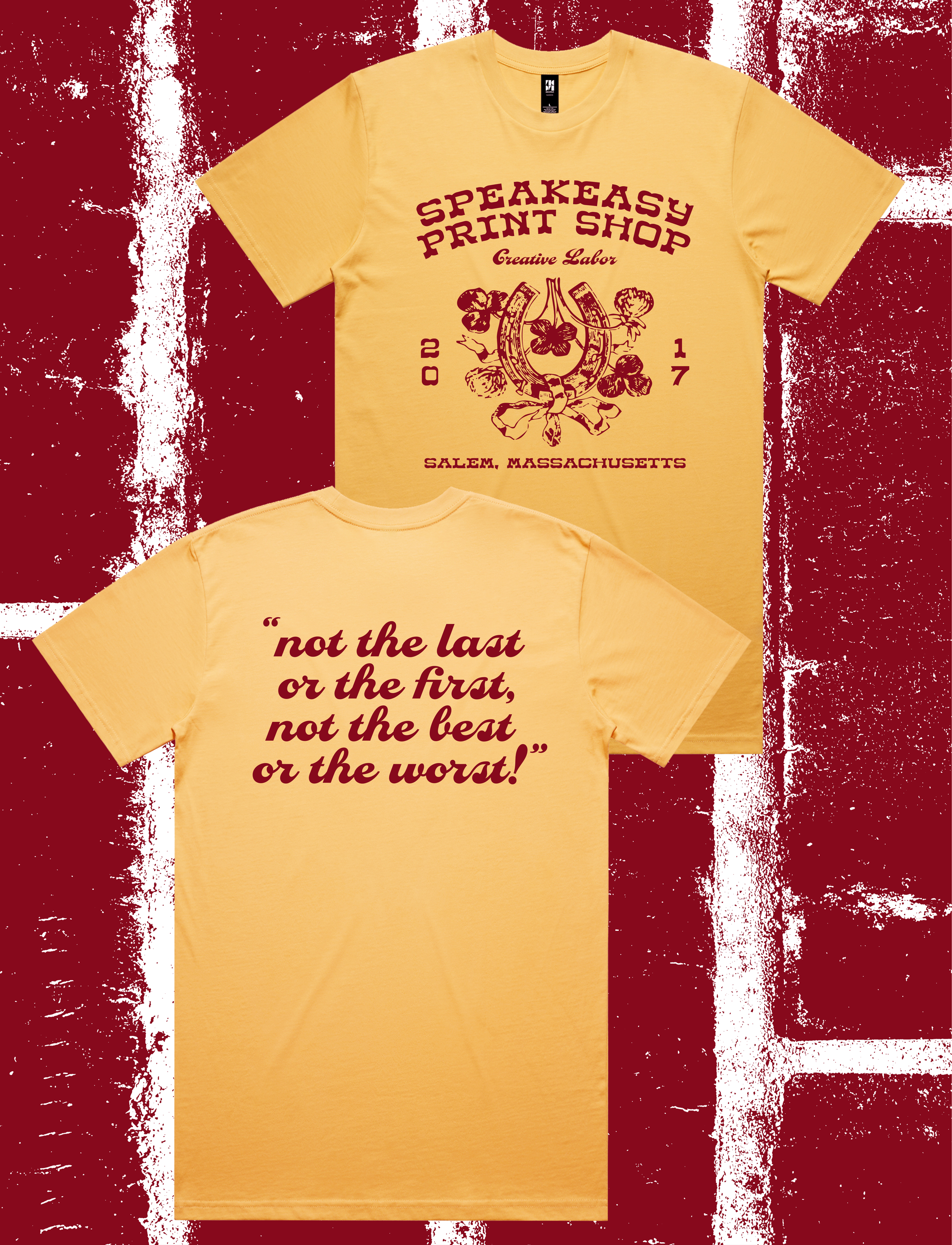 2026 sunset red clover shop shirt mock up.png