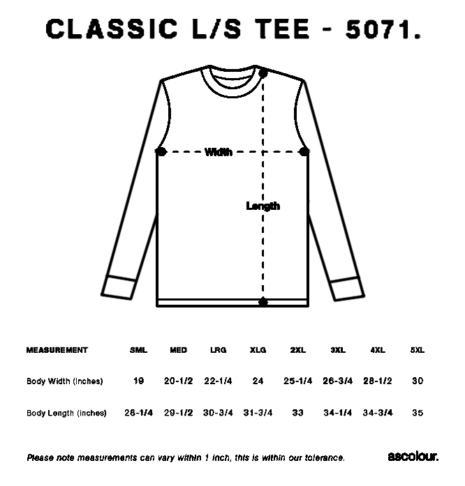 AS Colour Longsleeve Classic Tee 5071 Size Chart.png