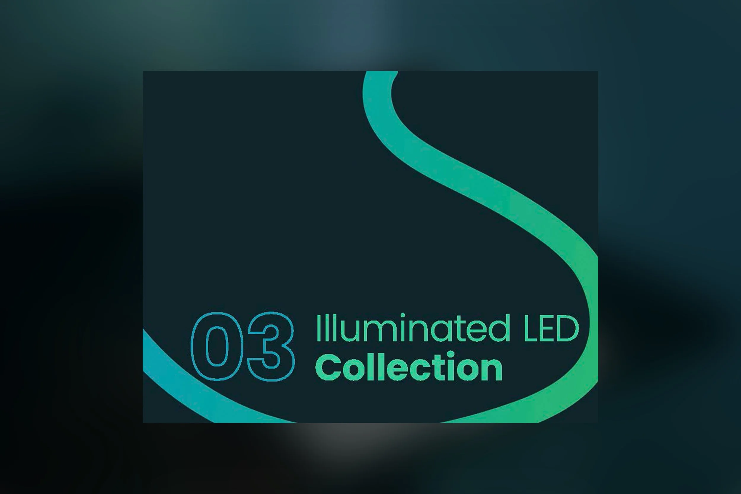 cover number 3 for the illuminated led collection for hyble's product catalog