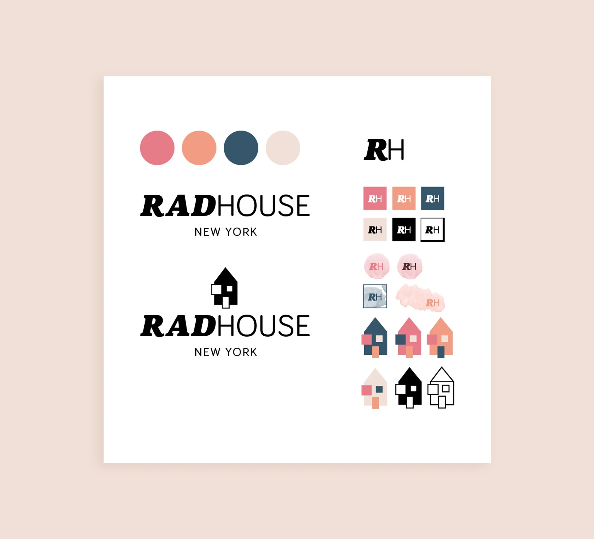 logo option 1 for radhouse new york