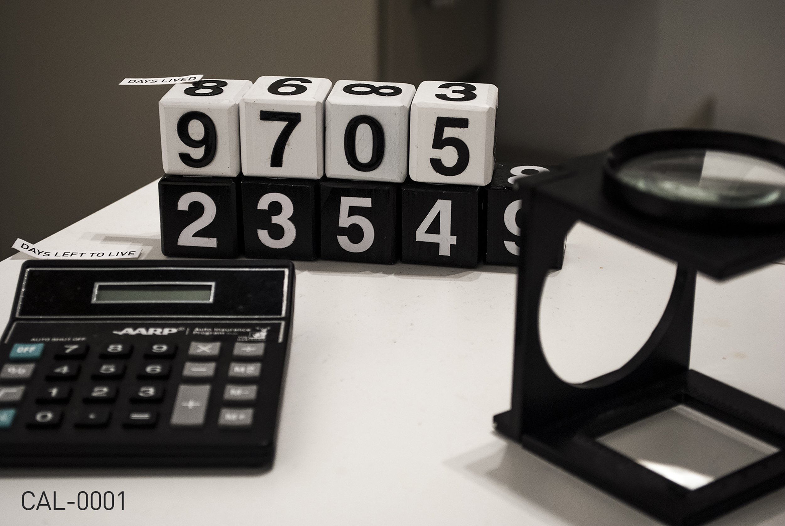 expiration lab life calendar based on life expectancy