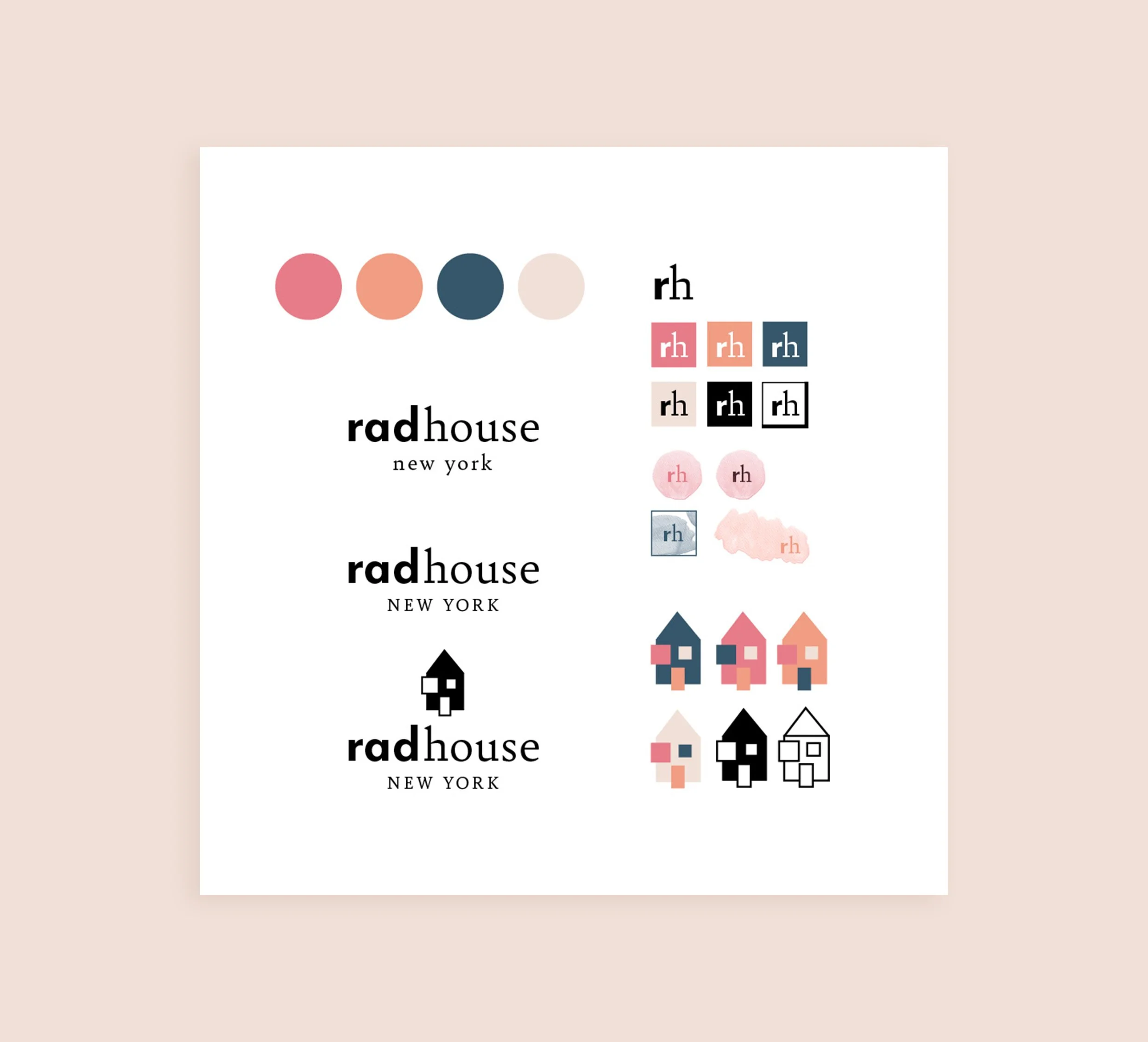 logo option 2 for radhouse new york