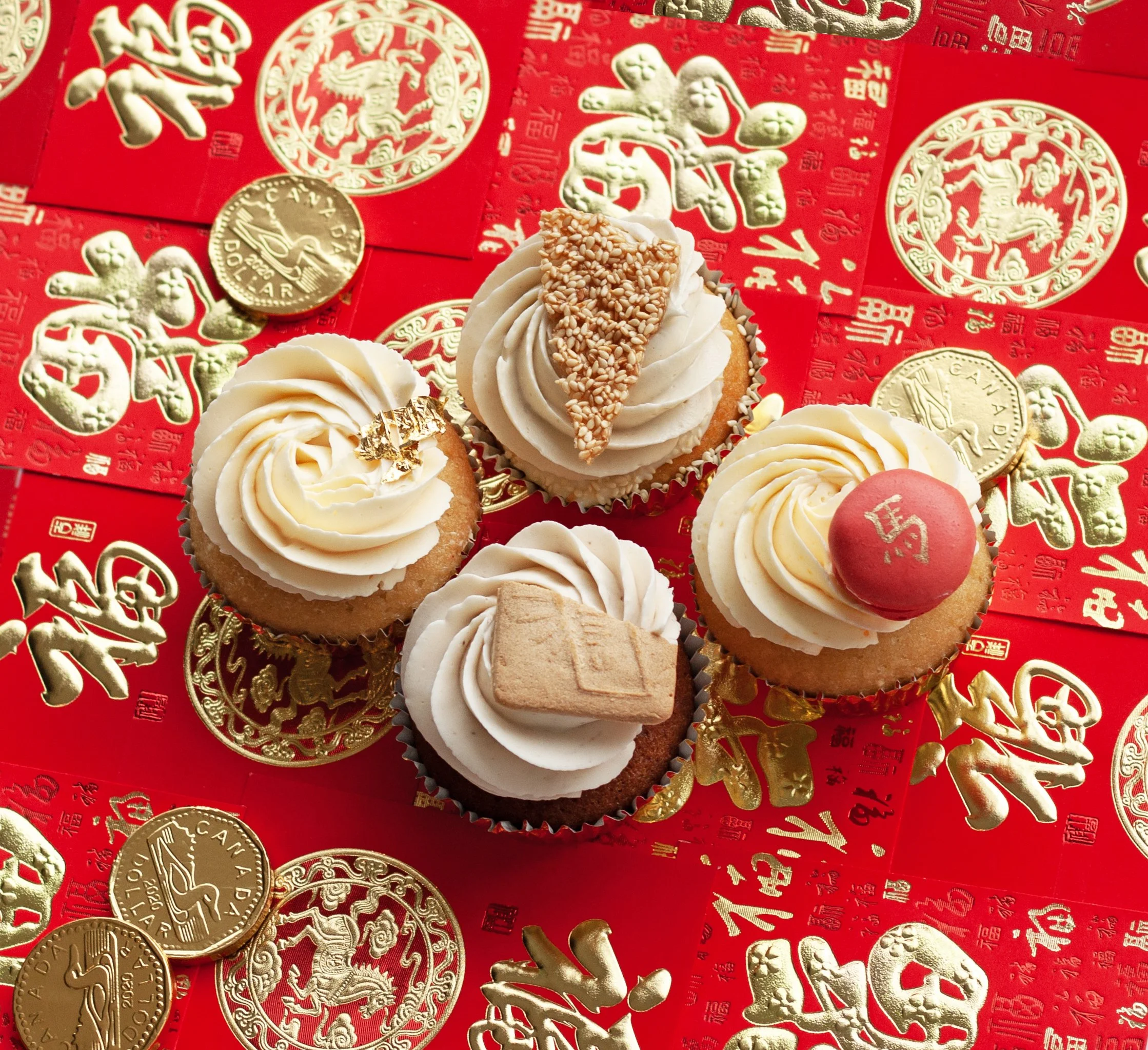 Lunar New Year 2026 Cupcake Pre-Order (预訂農曆新年杯子蛋糕)