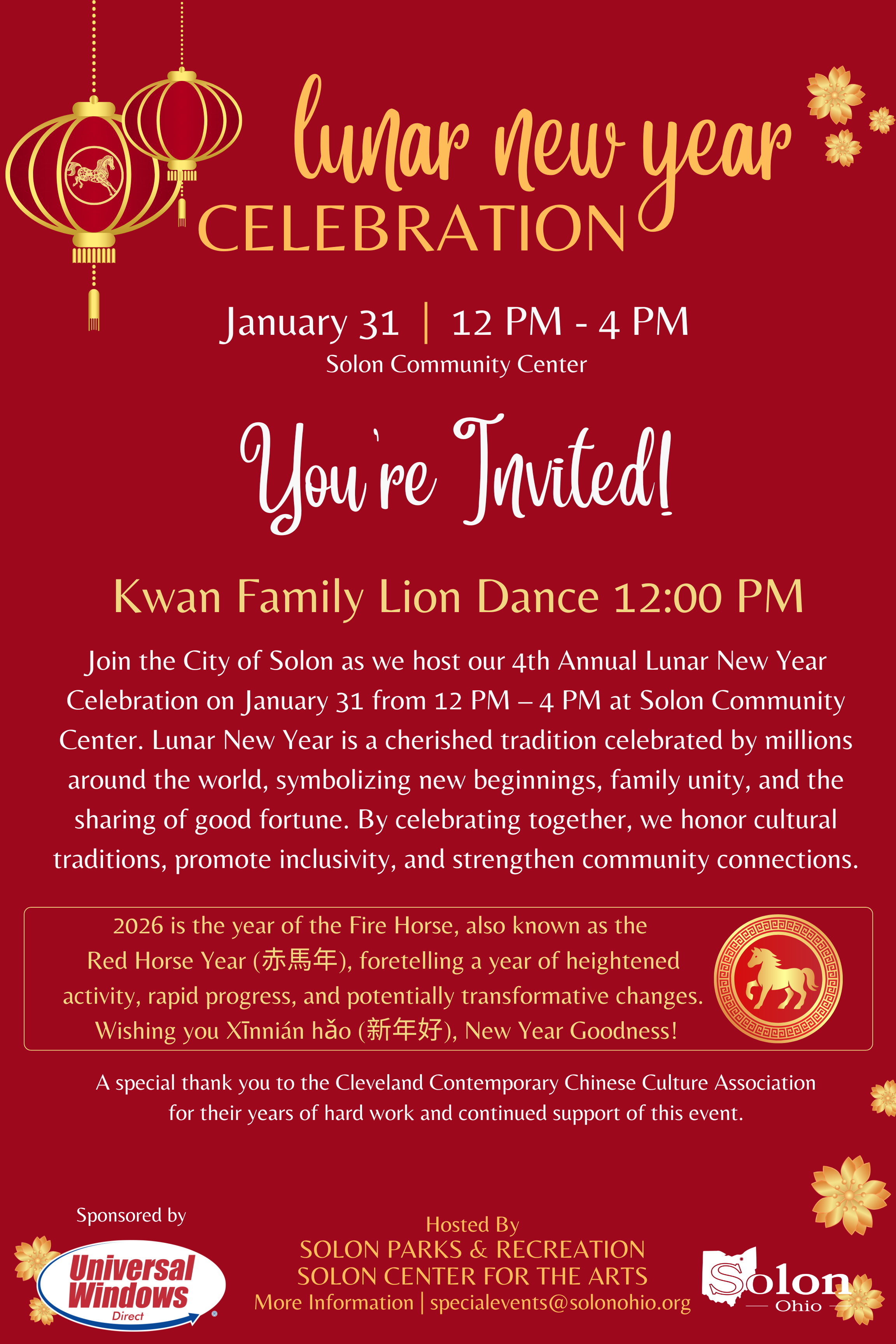 Solon Lunar New Year