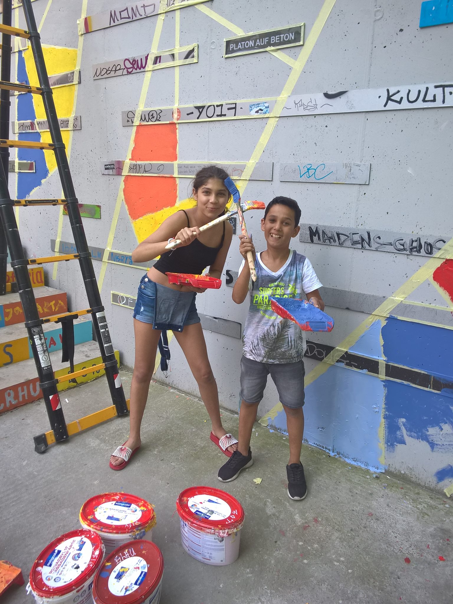 Street Workshop - Berlin-Neukölln, Germany - 2018