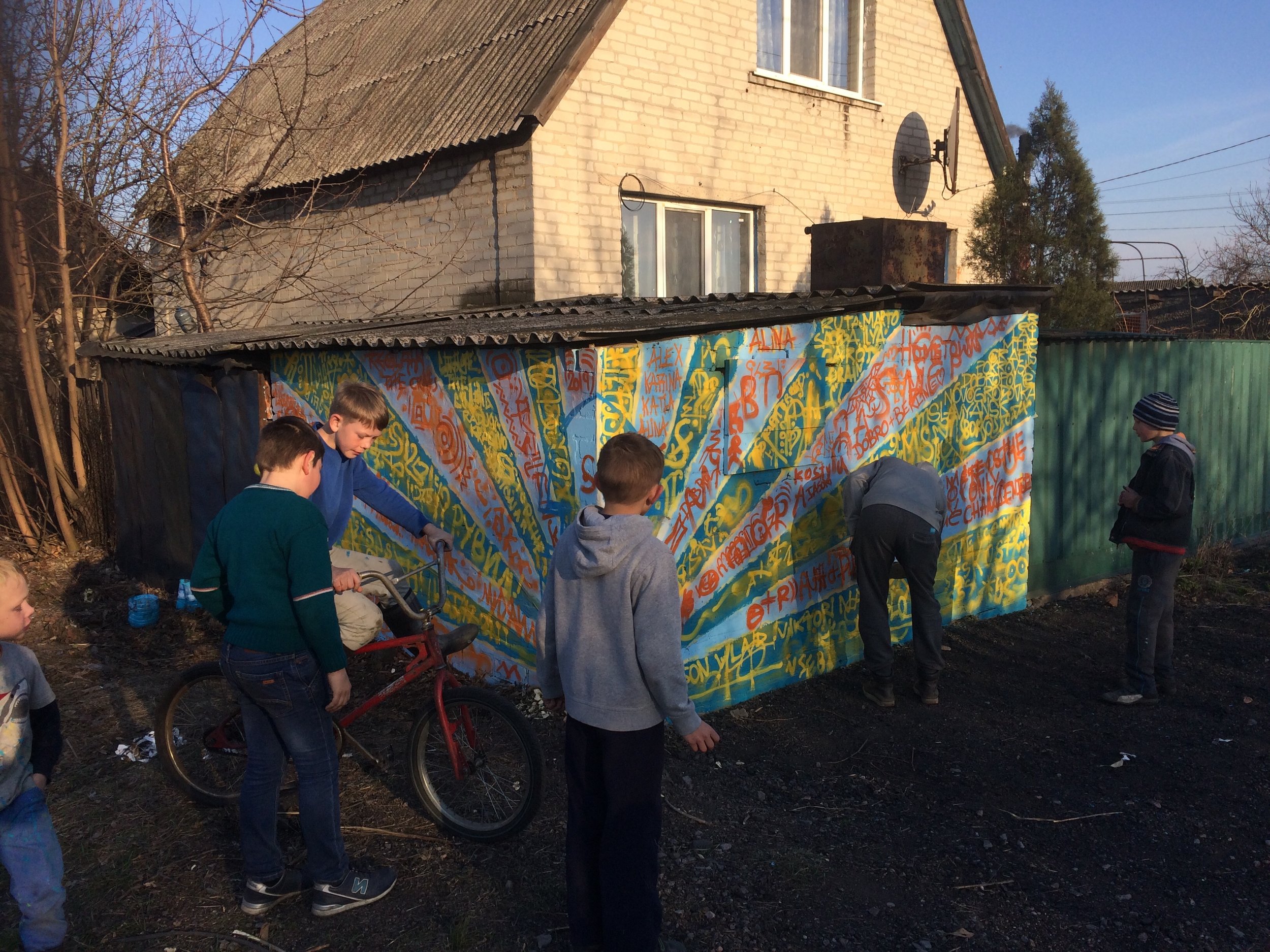 Street Workshop - Dobropillya, Ukraine - 2019