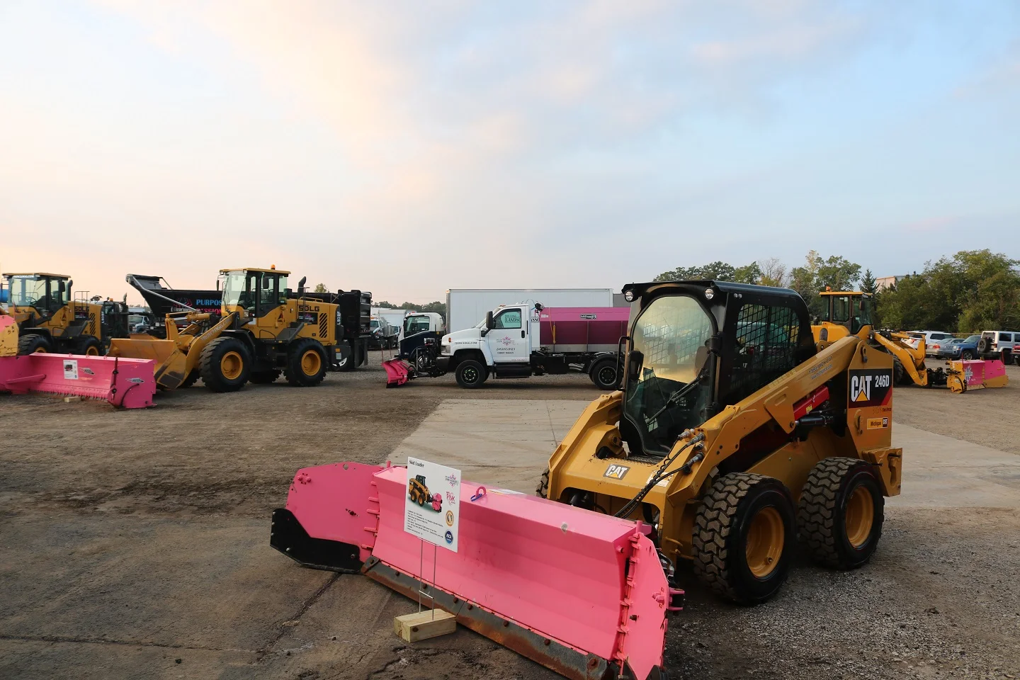 Why are our plows pink? Troy Clogg Landscape Associates
