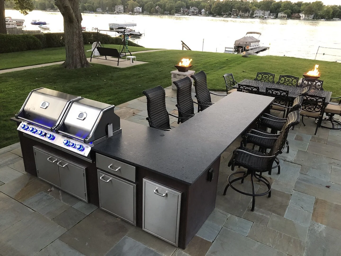 Upgrade Your Landscape Design with a Beautiful Outdoor Kitchen in Grosse Pointe, MI