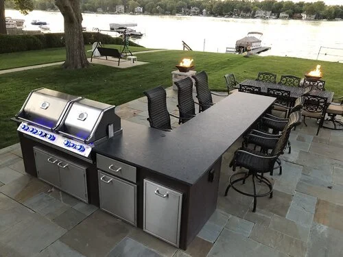 Cooking Appliance Options to Consider When Including an Outdoor Kitchen in Your Landscape Design in the Ann Arbor, MI Area