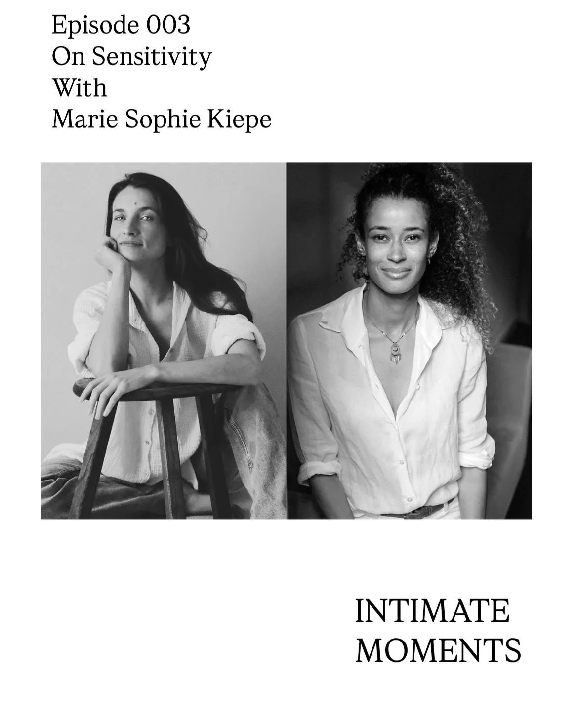 on sensitivity 🪶

@mariesophiekiepe and I, inspired by our experiences with sensitivity&mdash;or lack thereof&mdash;dive into the many ways it shapes our lives emotionally, physically, and sexually. 

Sensitivity allows us to move through life with 
