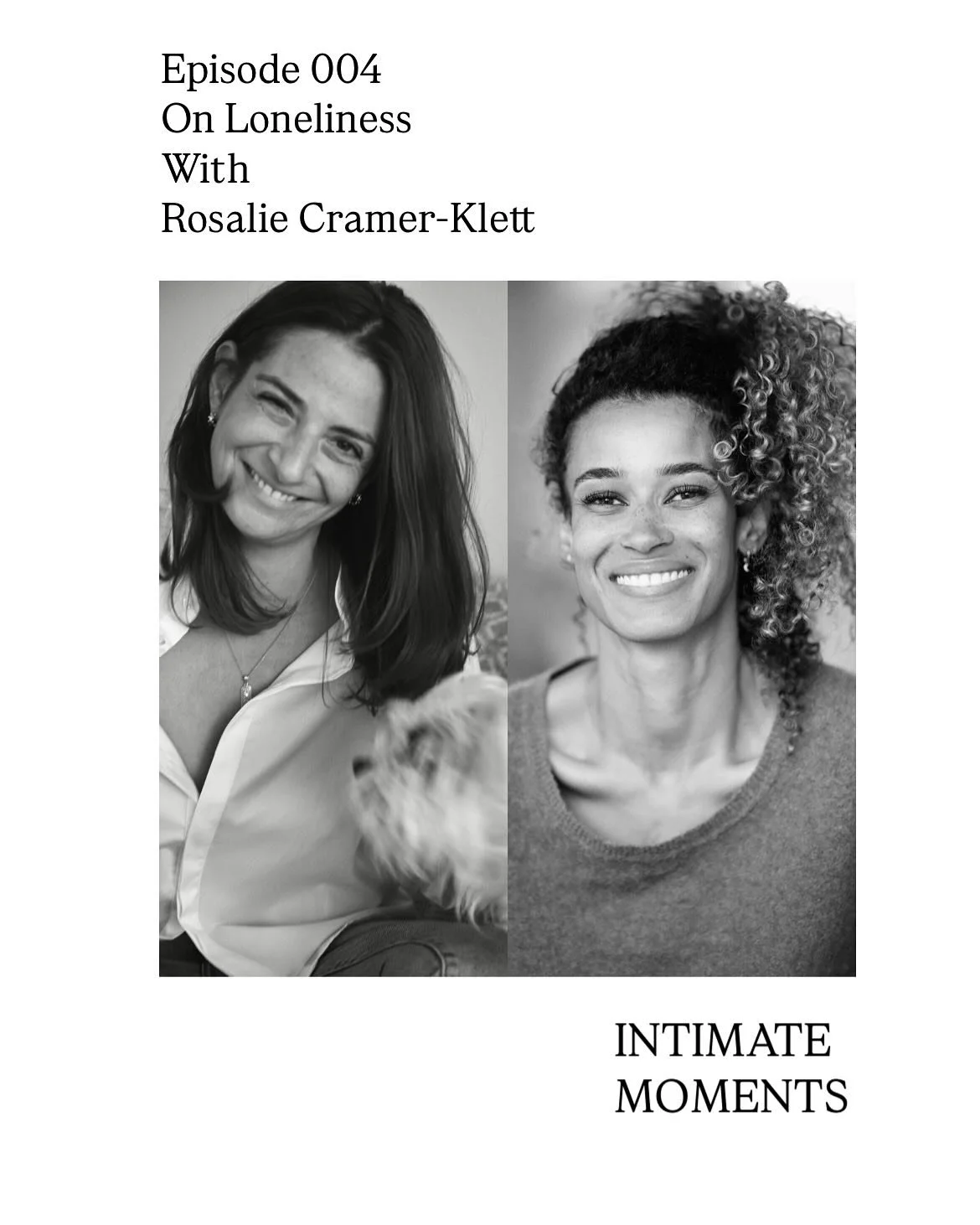 On Loneliness

In this intimate moment conversation, my dear friend Rosalie &mdash;a transformation coach and meditation teacher in training - joins me to explore the nuances of loneliness.&nbsp;

&ldquo;Loneliness is the way by which we are led to o