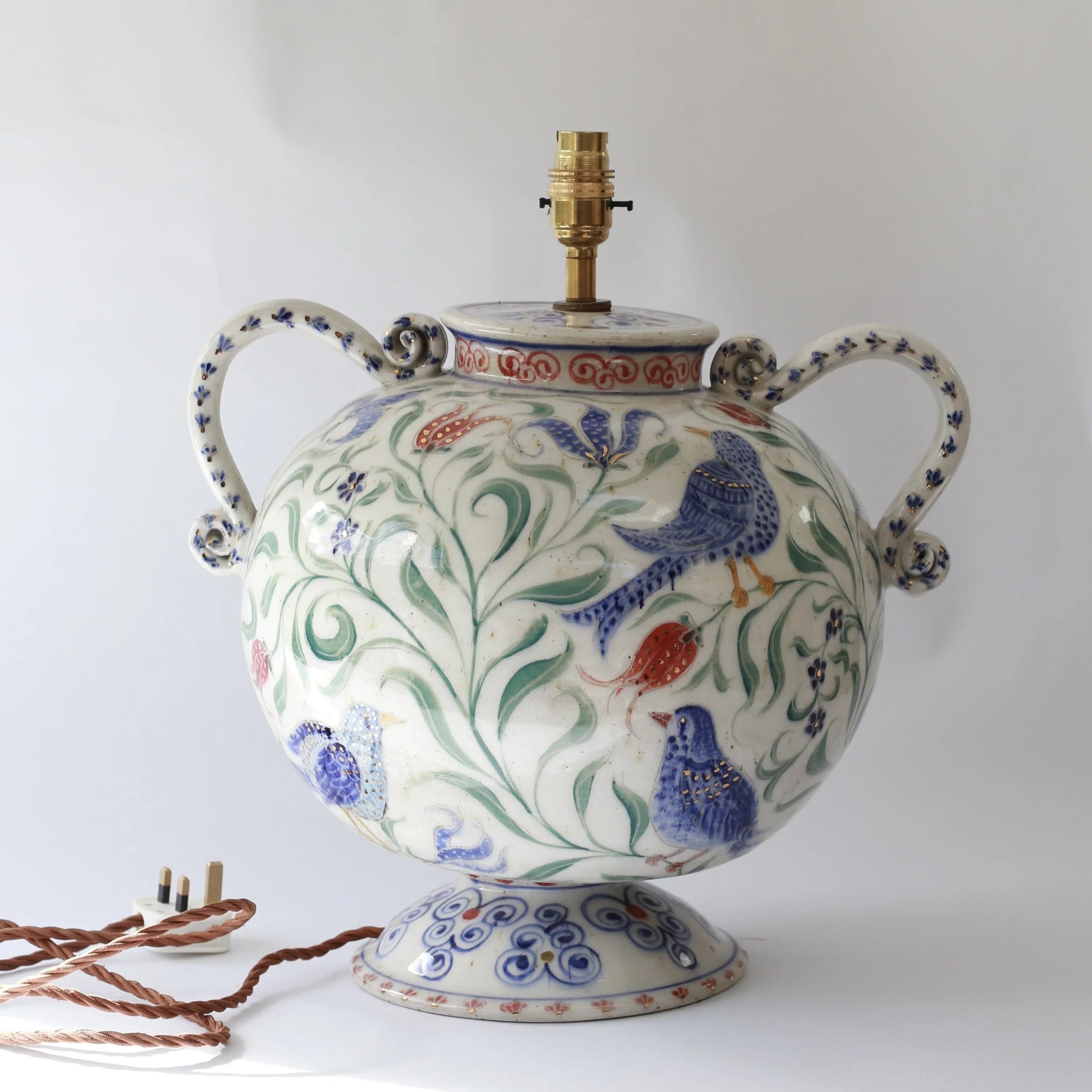 Large Persian Bird Lamp Base (Second) aka Wonky Wilma