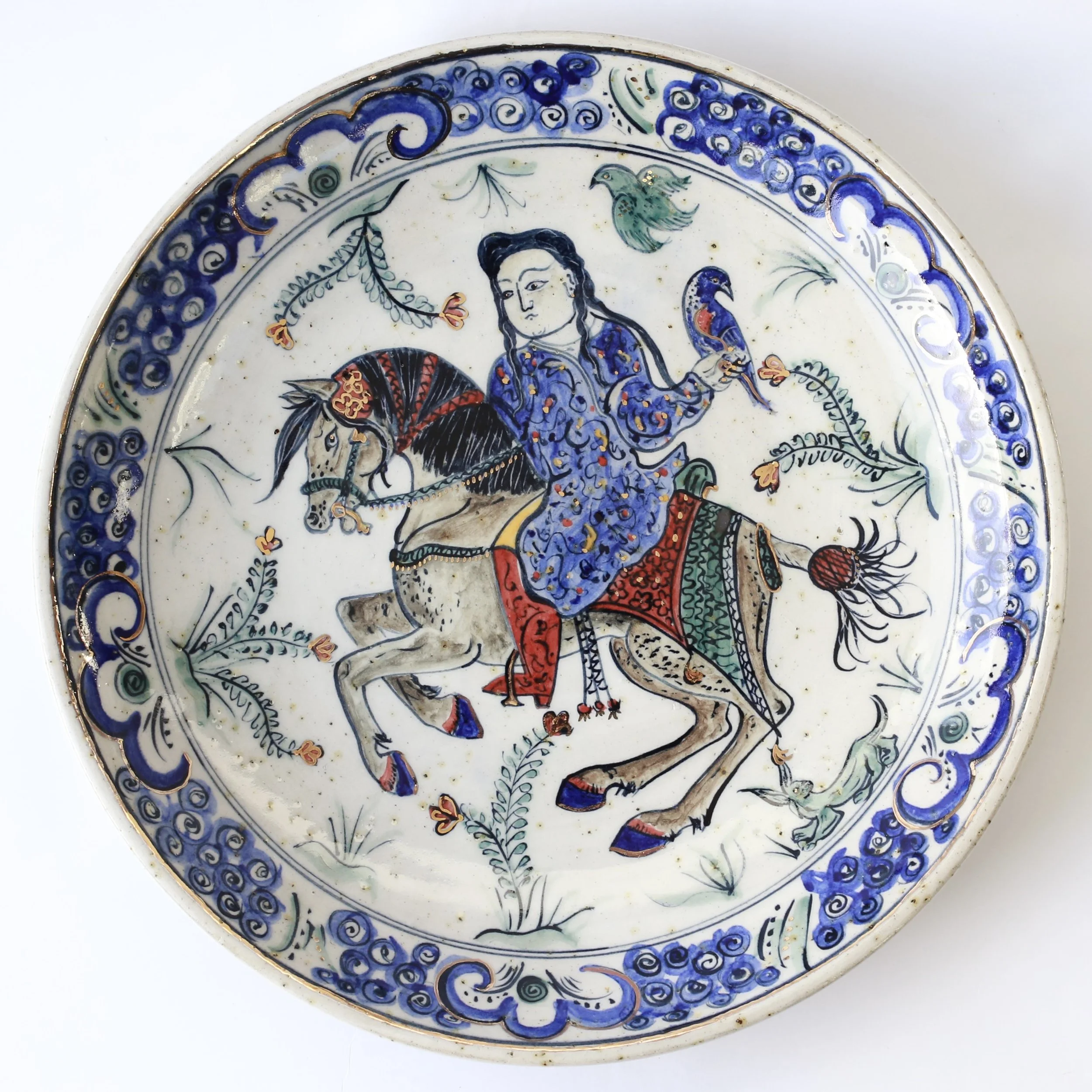 Seljuk Rider Platter
