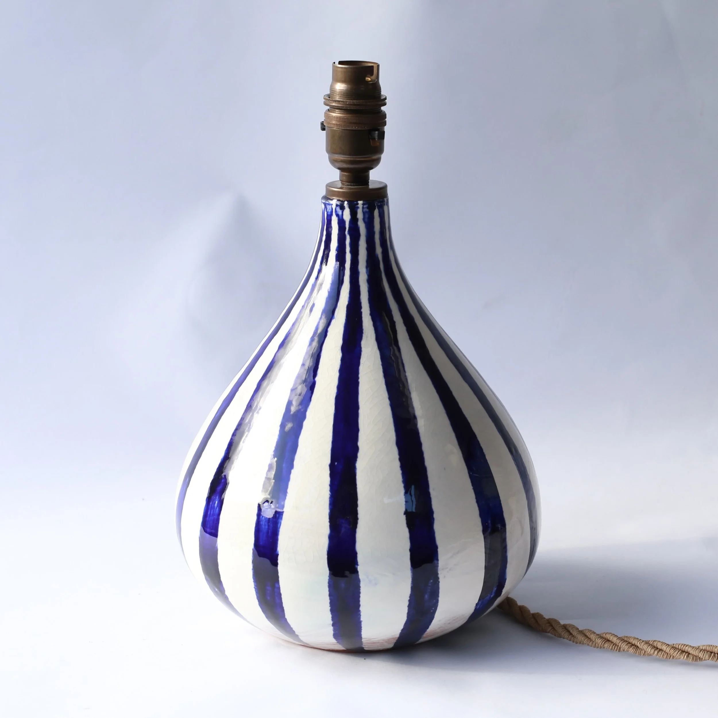Striped Lamp Base