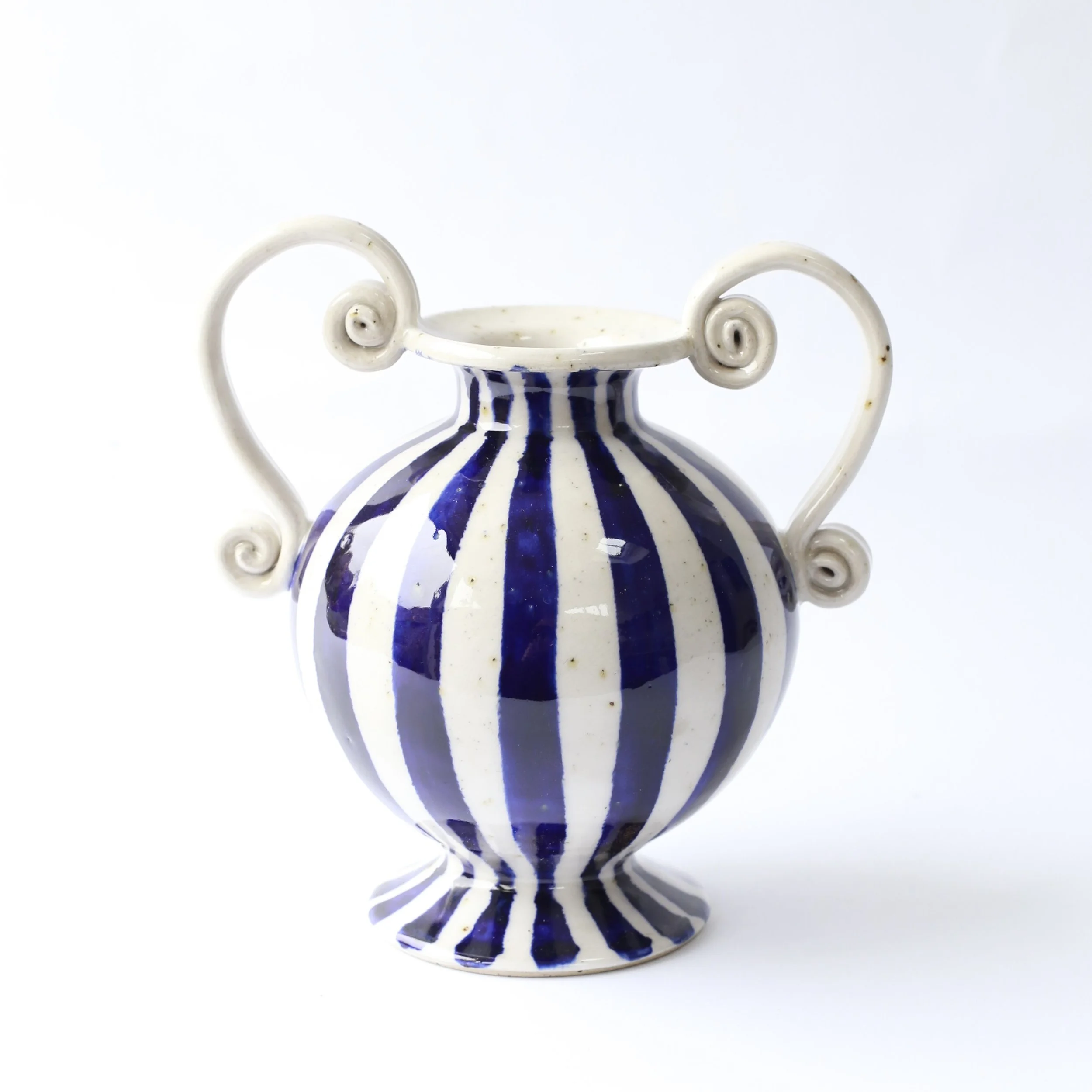 Medium Striped Vase