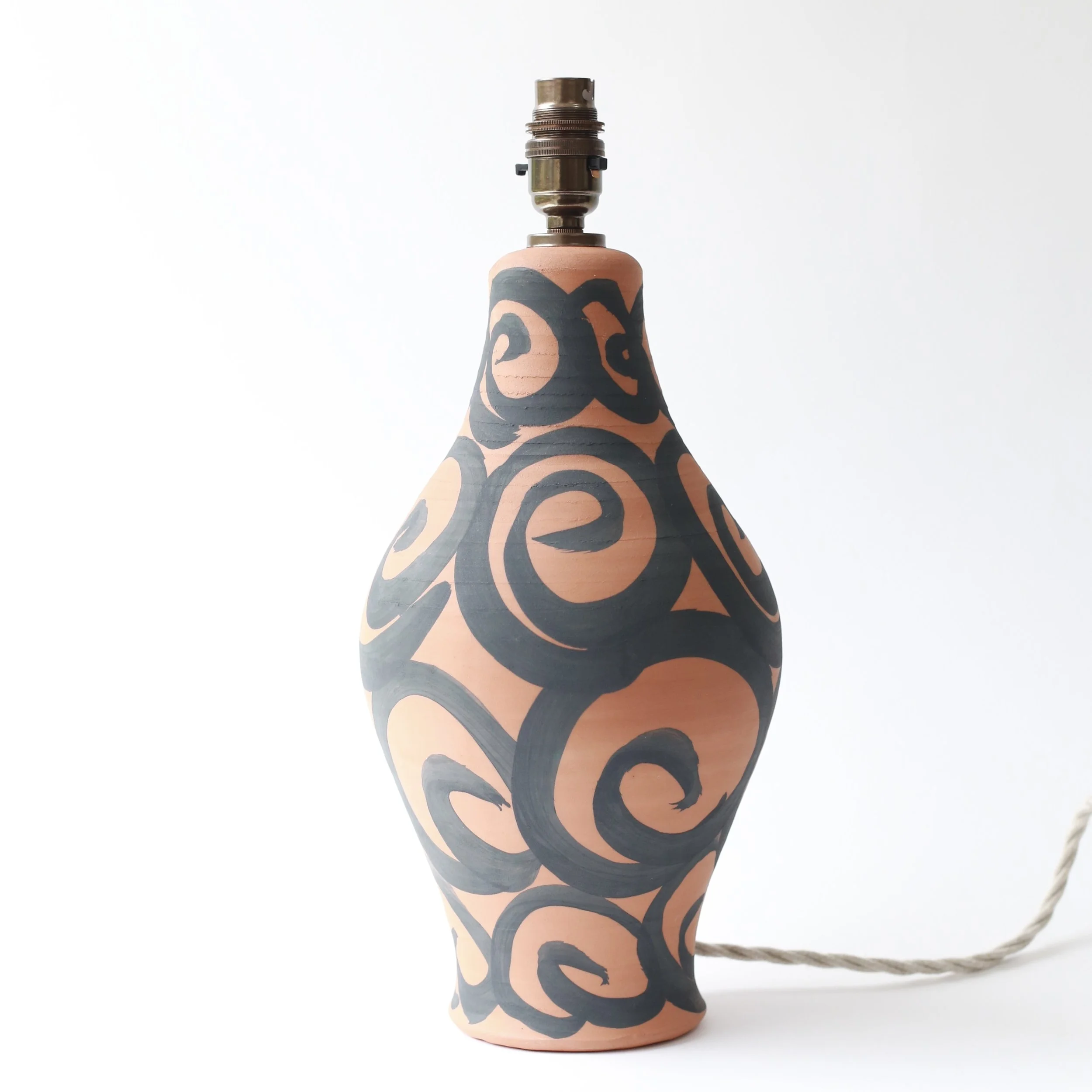 Terracotta Lamp Base