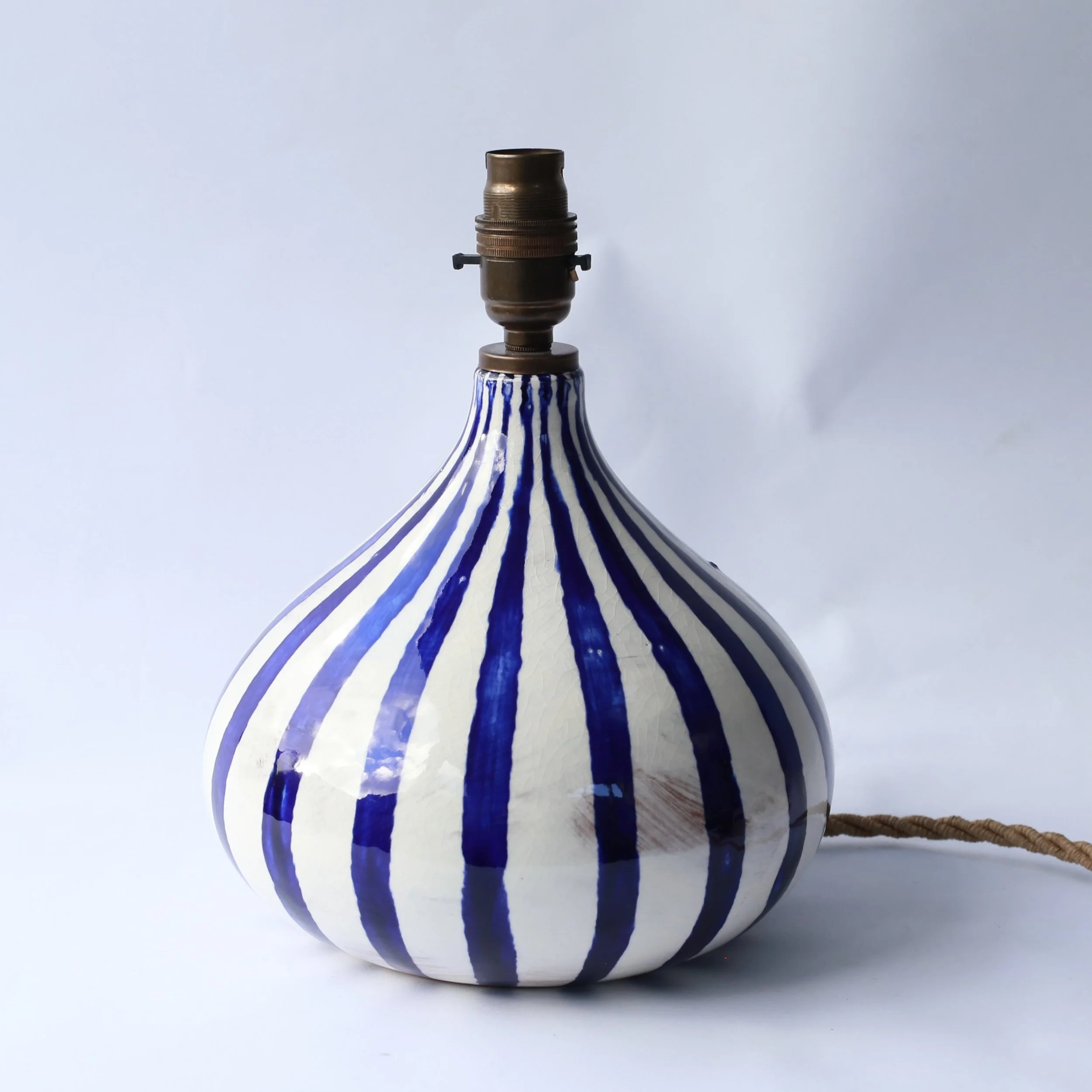 Striped Lamp Base