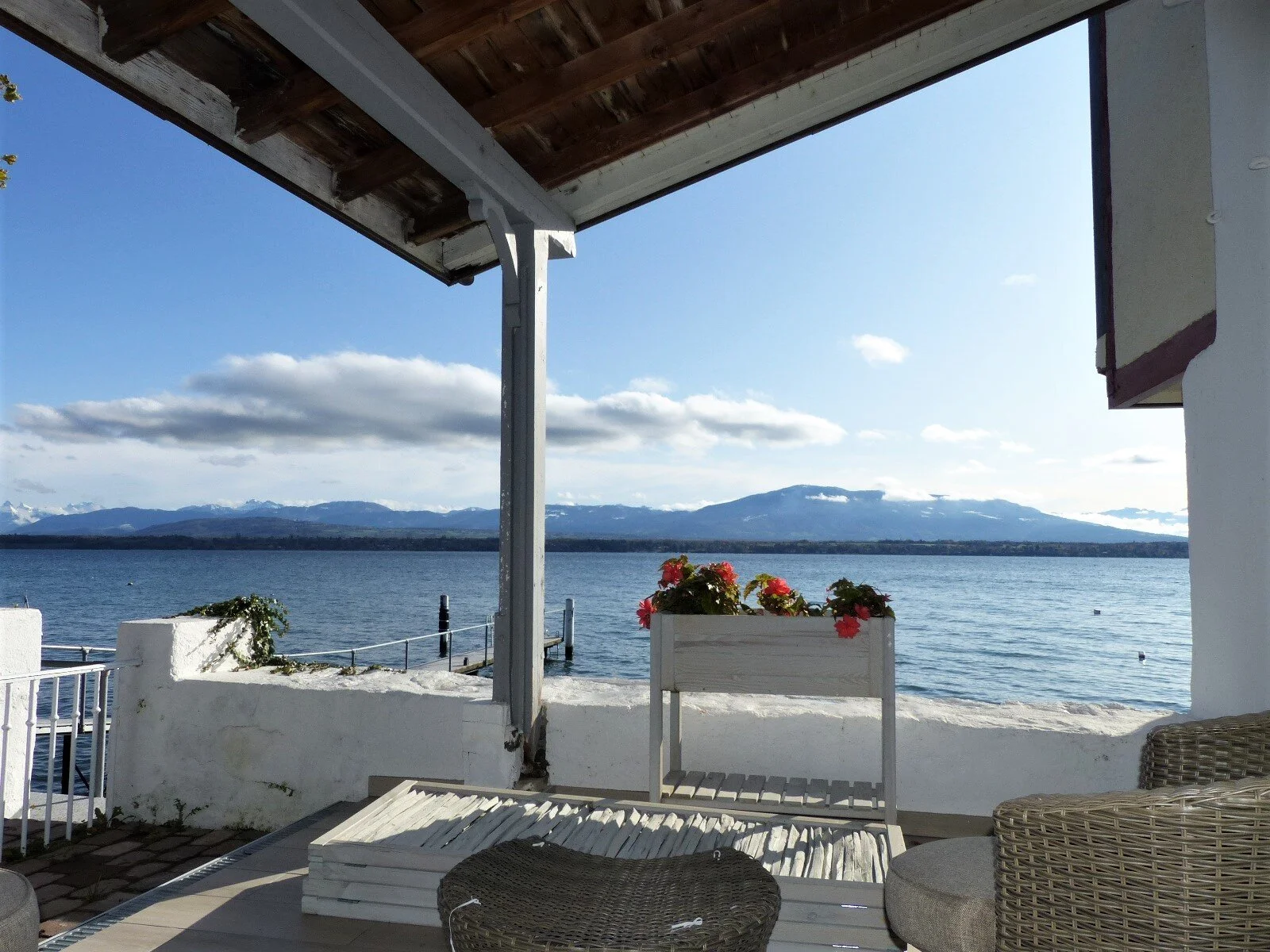 Collex-Bossy : Bel appartement lumineux en duplex avec vue  