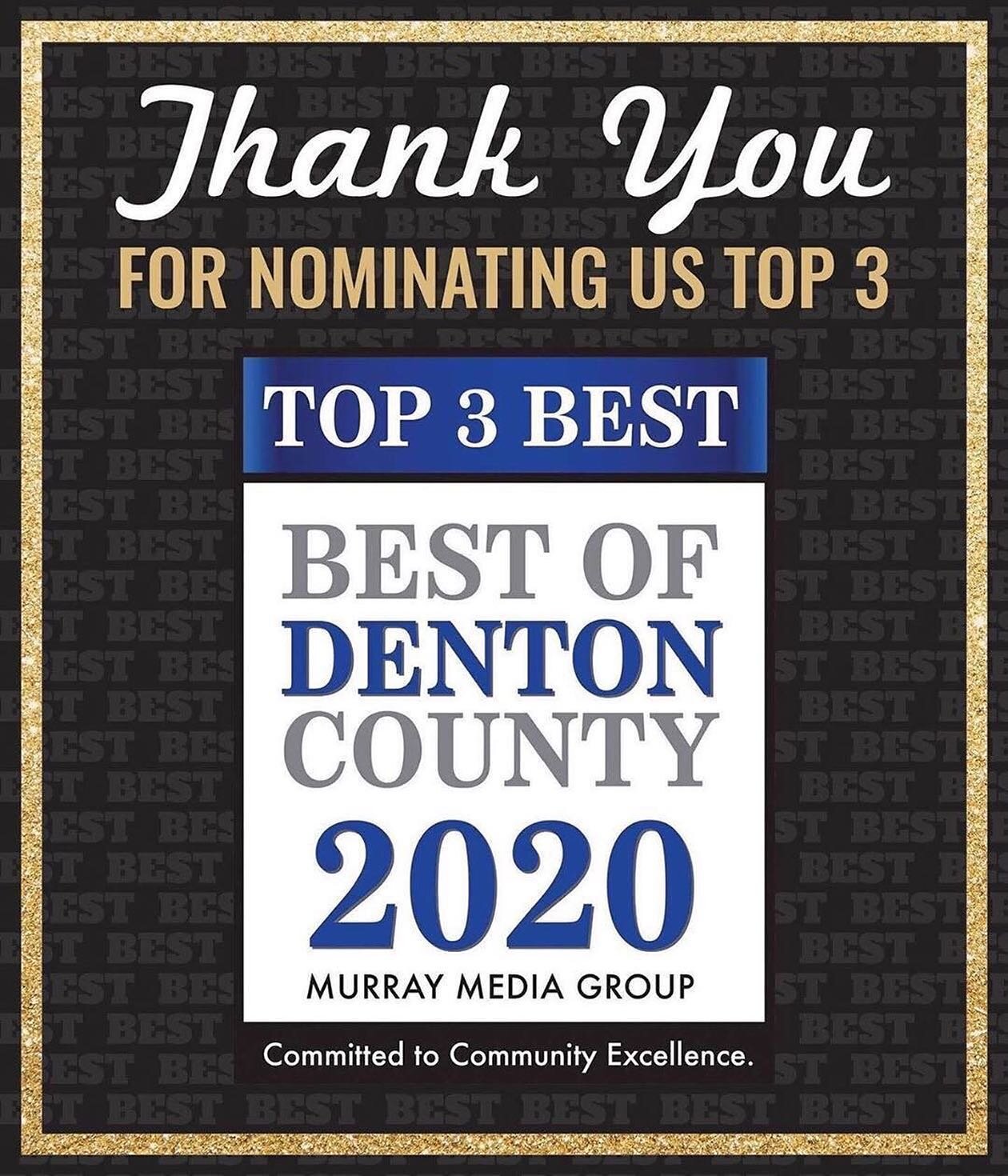 I made it to Top 3 Best of Denton County AGAIN!!! Please vote for me as the best of the best in the following categories: 

Couples &amp; Family Therapist - Brad Cullum, MA, LPC, EMDR

VOTE HERE:
https://bestofdentoncounty.com/medical-health/

 #dent