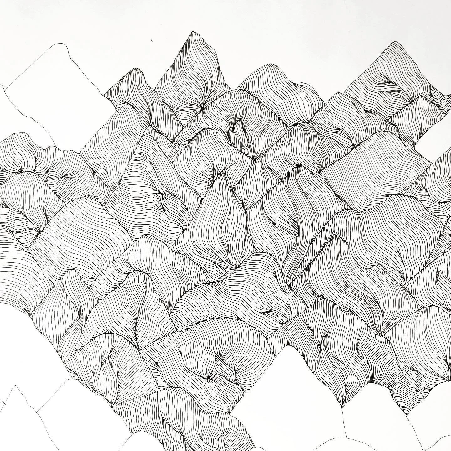 No mountains in Berlin, except in my living room.
