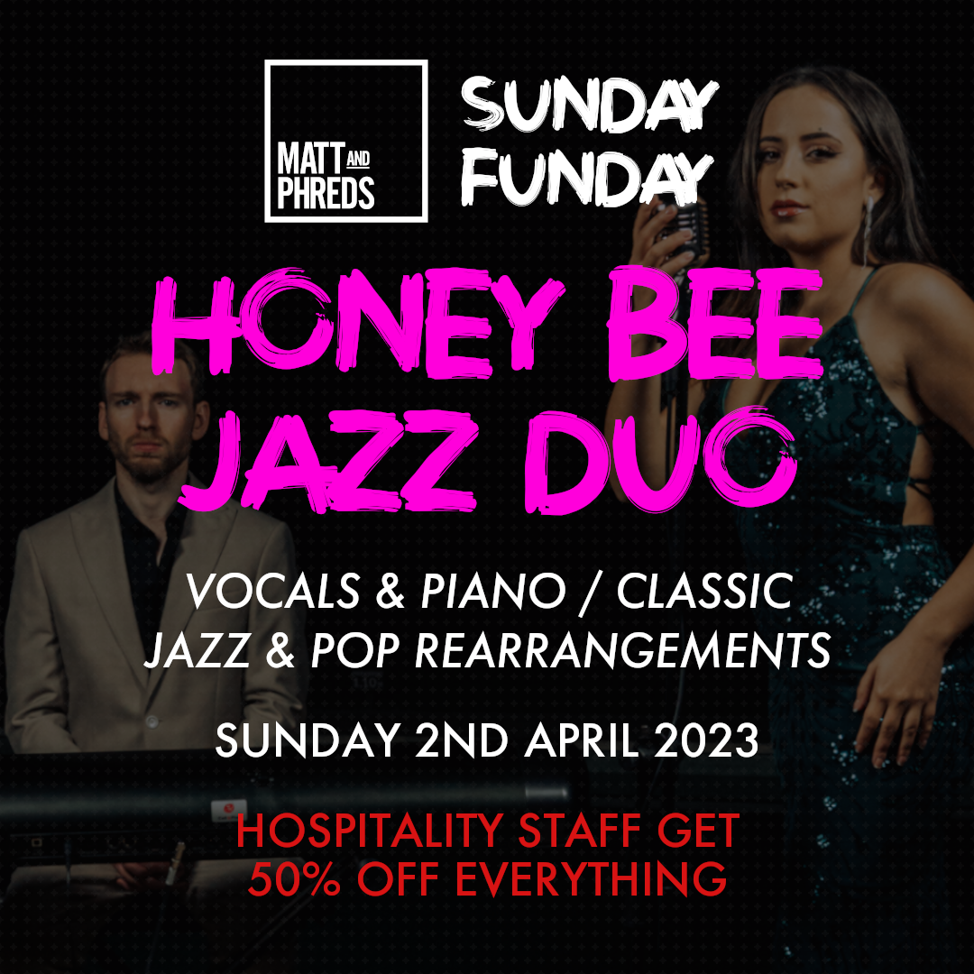 Honey Bee Jazz Duo - M&amp;P's Sunday Funday