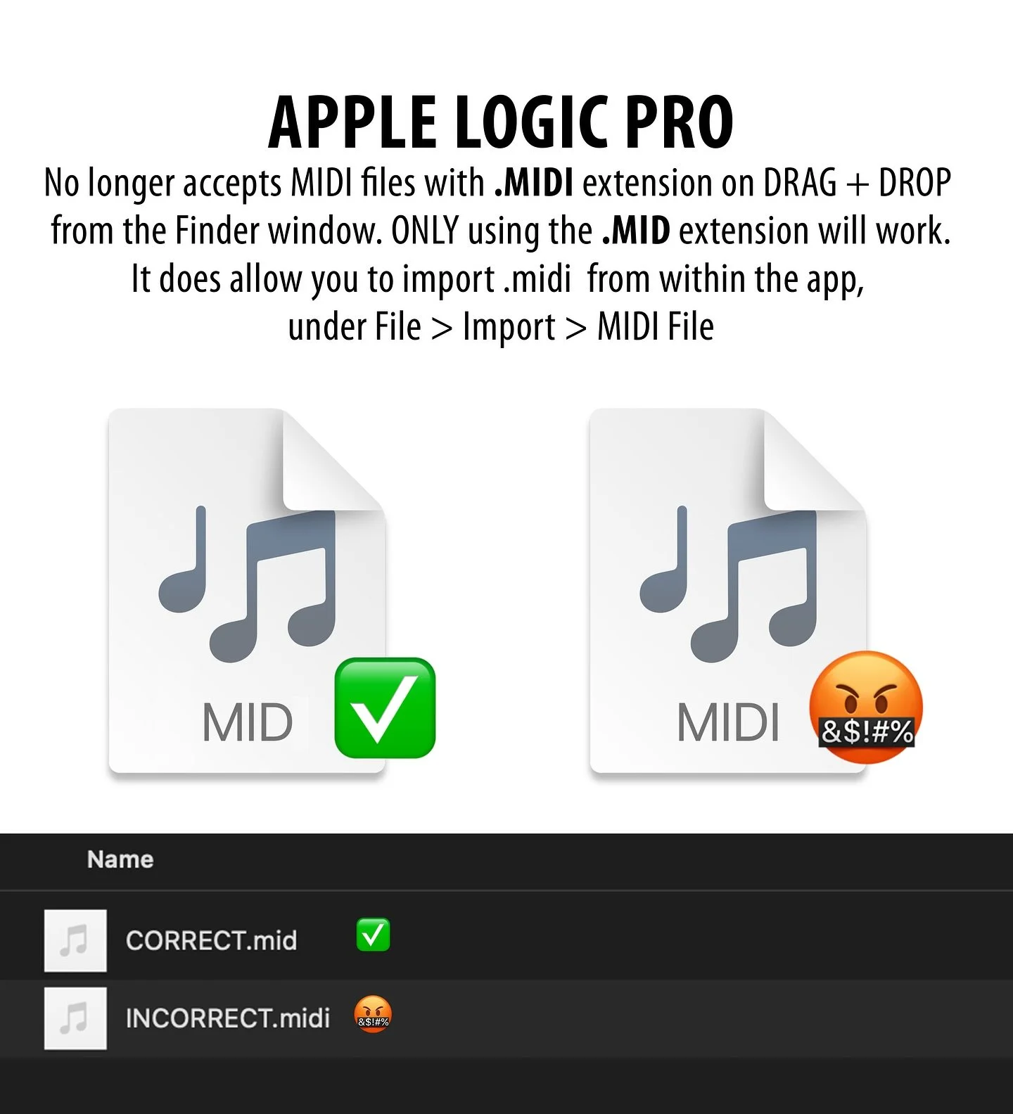 I&rsquo;ve been using @celemony_ Melodyne for a long time and never had a problem with this&hellip; make sure to change the extension when you save the file out of the app.