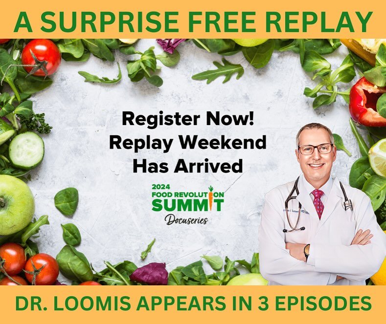 👉 Guess what? The food and health event of the year is replaying now for FREE! 💣!!

Immerse yourself in all eight episodes of the 2024 Food Revolution Summit Docuseries, available for the next 72 hours only. Spread the word and tag your friends to 