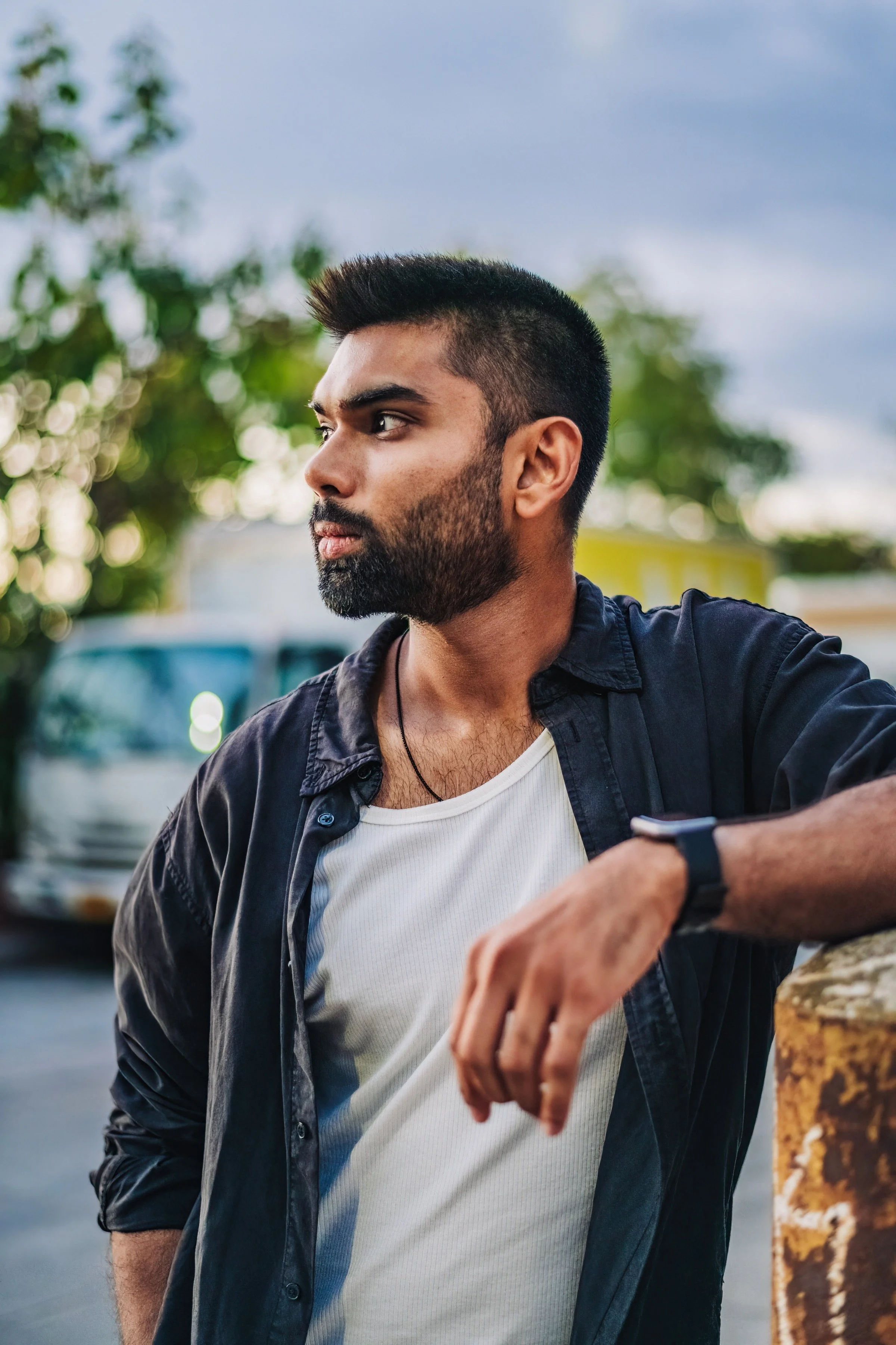 Day and Night Dating Portraits in Williamsburg, Brooklyn