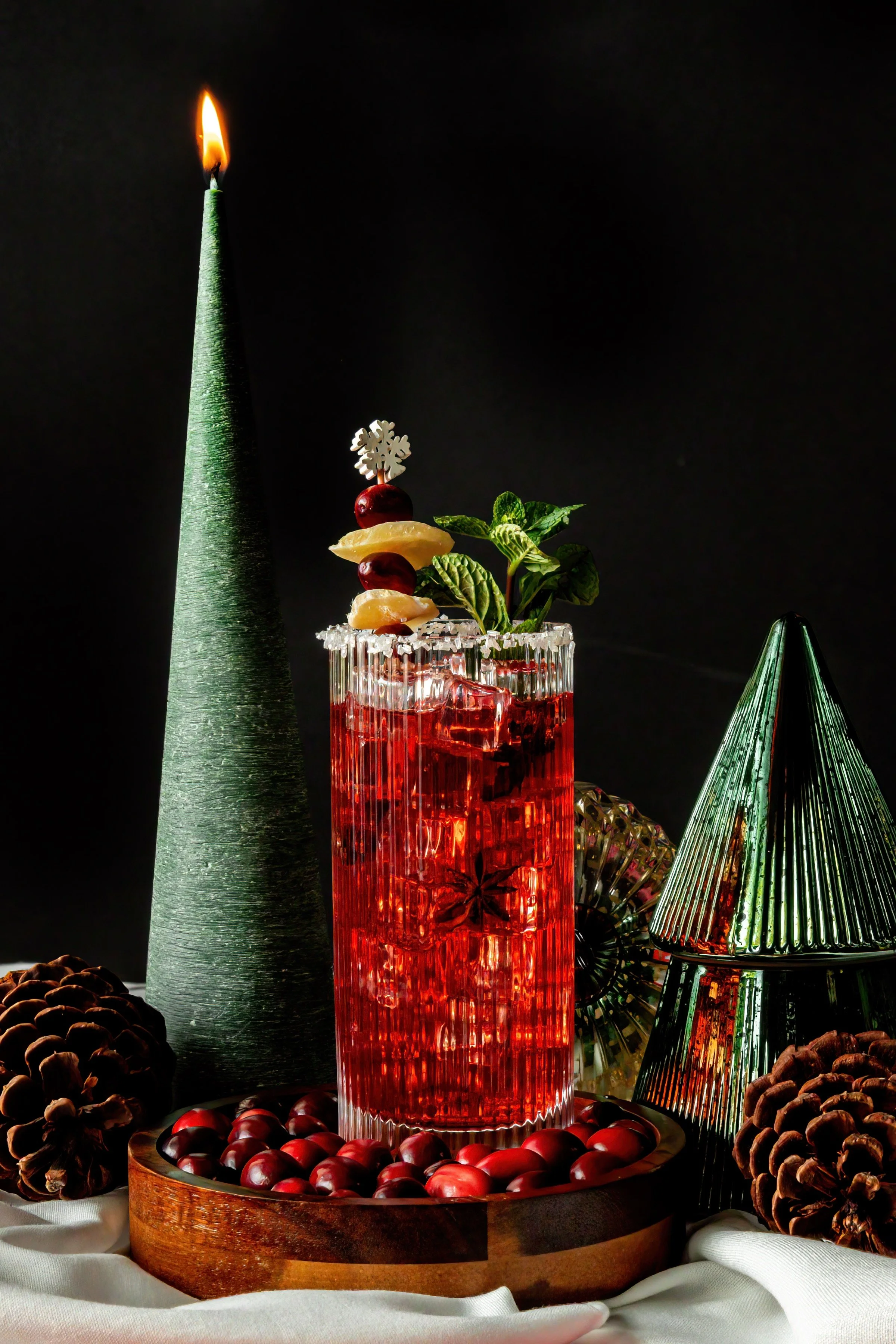 Christmas Themed Food Shoot for Planet Hollywood in Times Square, Manhattan