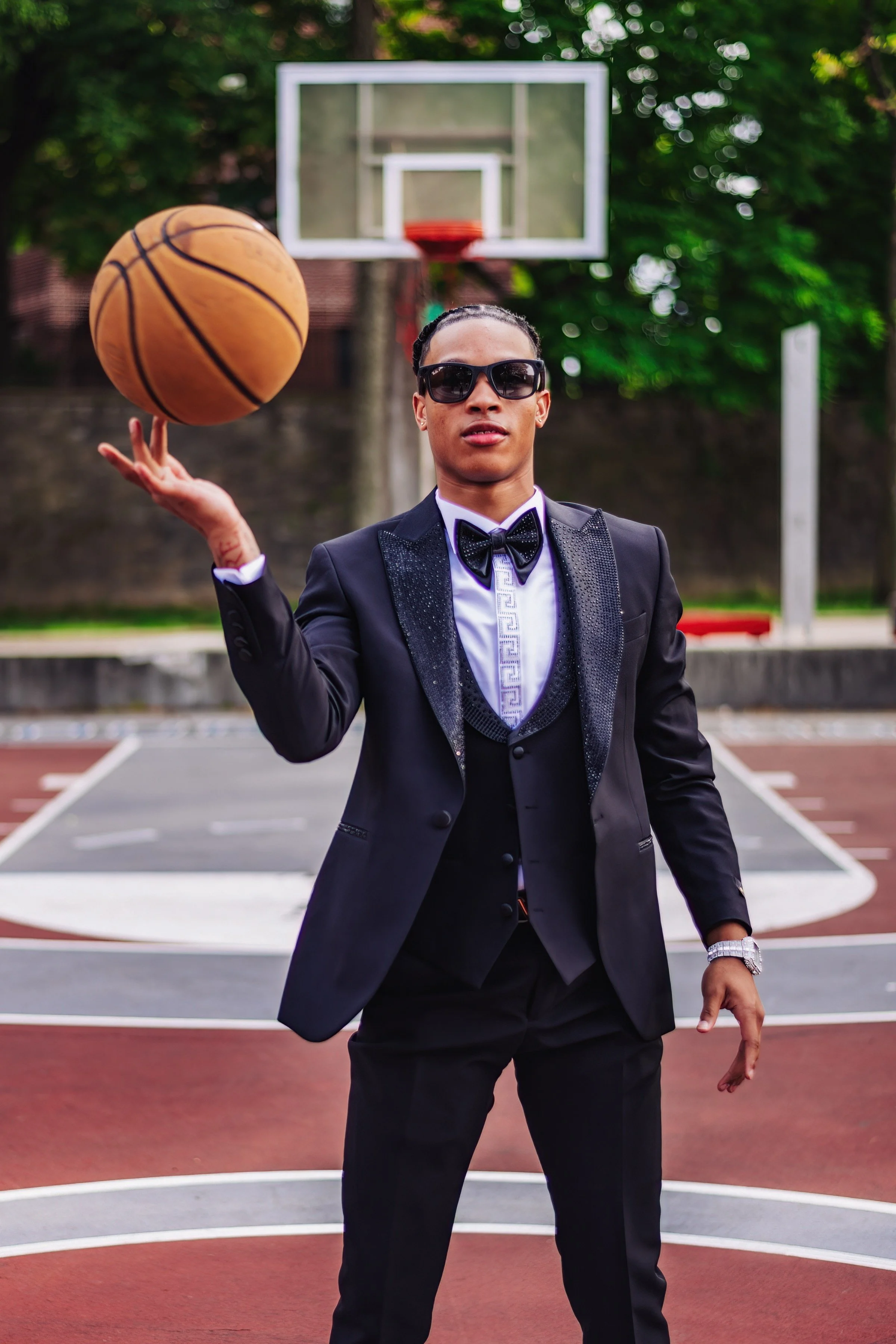 Pre-Prom Solo Portrait Shoot in Crown Heights, Brooklyn