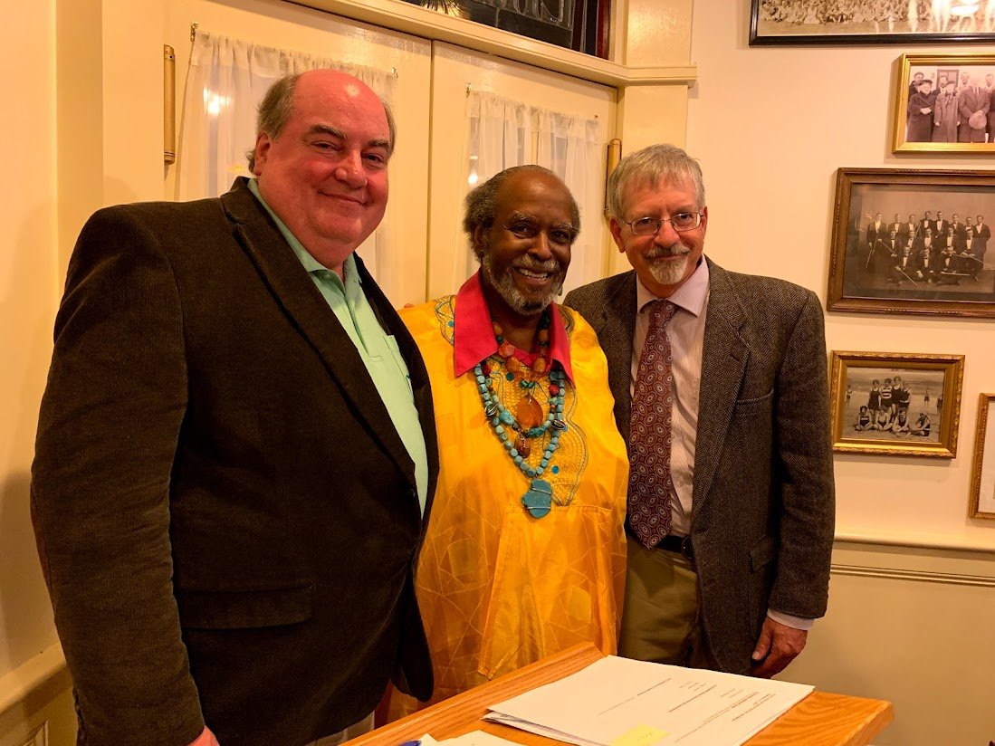 VAAS President Kevin Fleming, Fellow Francois Clemmons, and Trustee Jeff Marshall