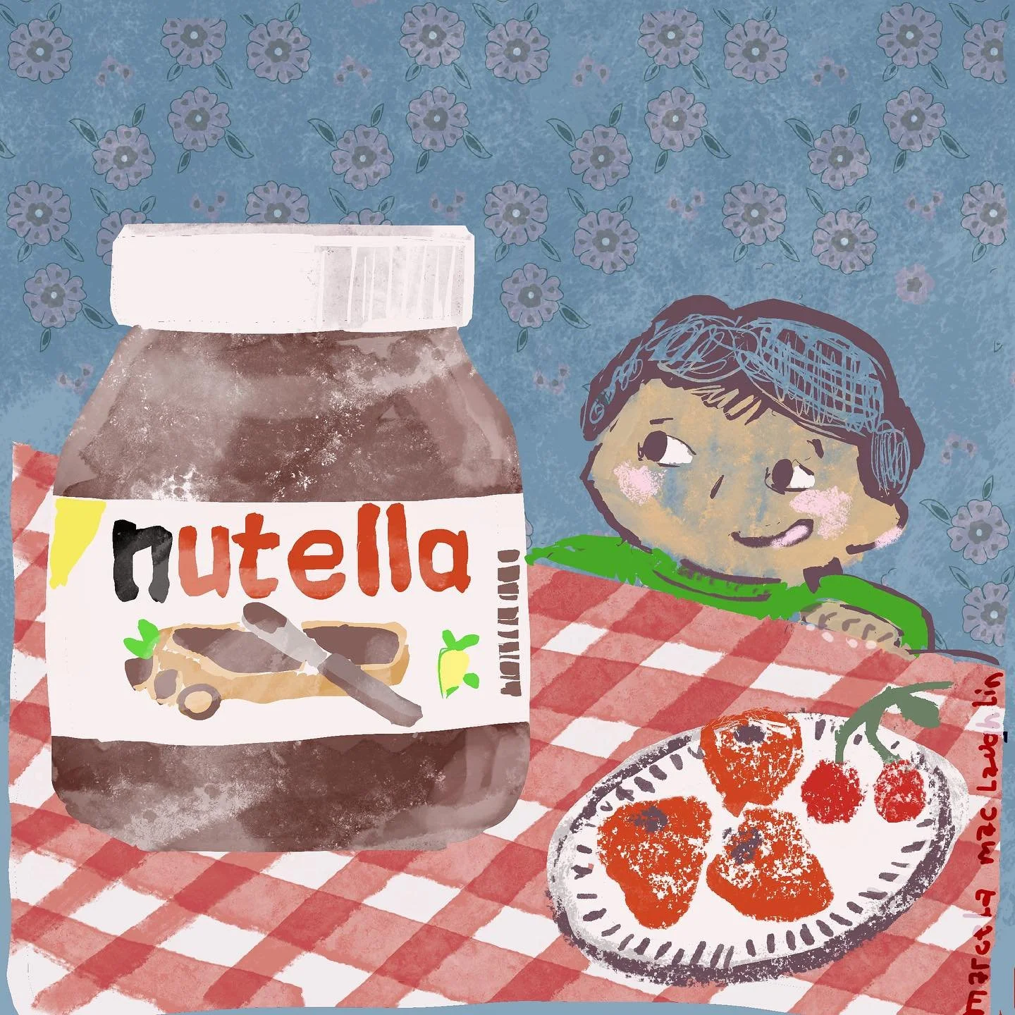 First day of #lillasstyleplay2025, a Nutella jar, my daughter&rsquo;s favorite!
-
-
-
-
#lillarogersstudio #lillarogers #mats #makeart #makeartthatsells #instagramchallenge #nutella #nutellajar #nutellalove #nutella🍫 #nutellawithstrawberries #nutell