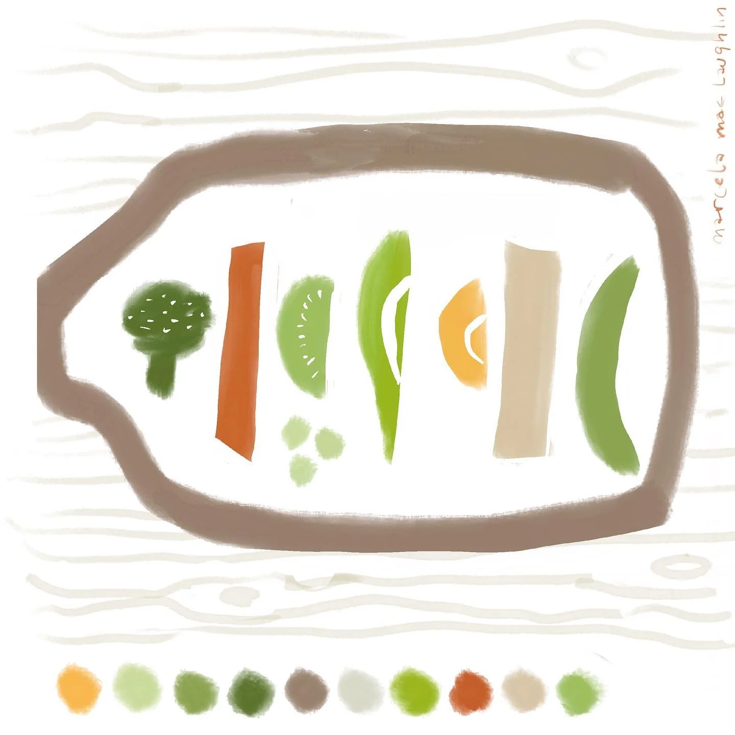28th day of #lillasstyleplay2025 - Any paint #palette- I chose a #paletteofgreens 🥦🥬🥝🥑🥒@marcemaclau. -
-
-
-
-
-
-
#green #greenpalette #greenpassion #paintpalette #greenpaint #greenpaintpalette #crudit&eacute;s #cruditesboard #vegetables #veget