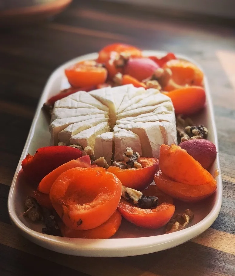  Artisanal Cheese Board with Local Apricots  