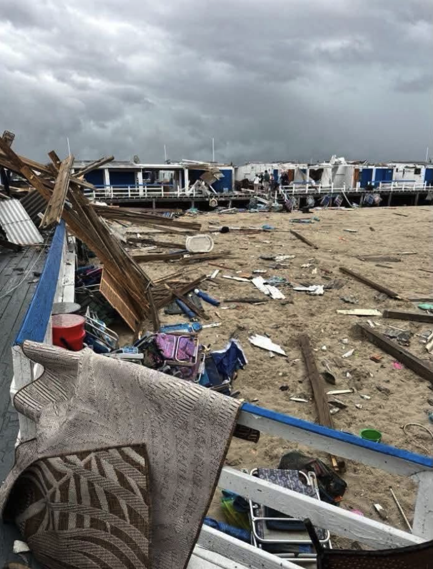 Tornado aftermath