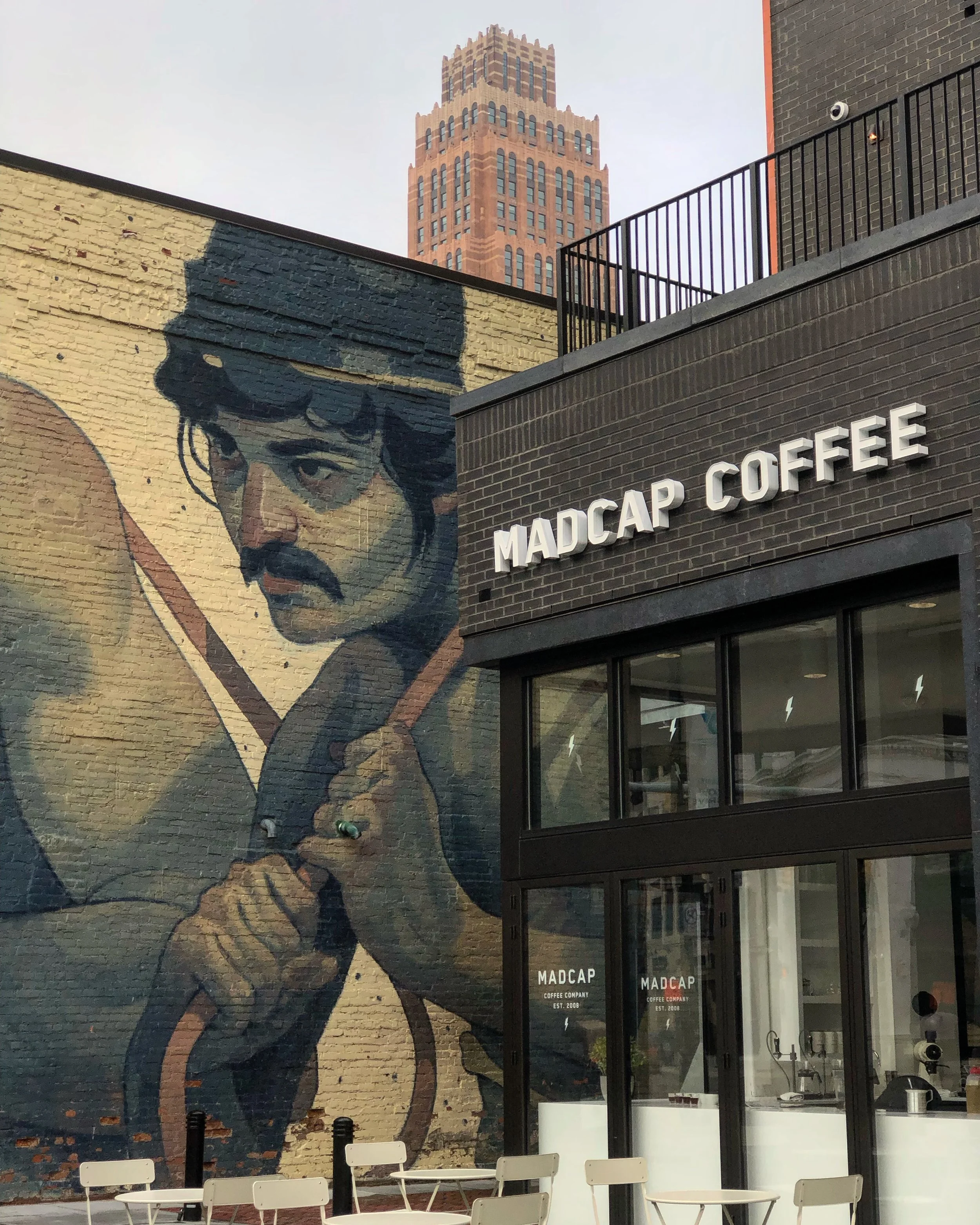 Street murals + coffee just bring bring me life.